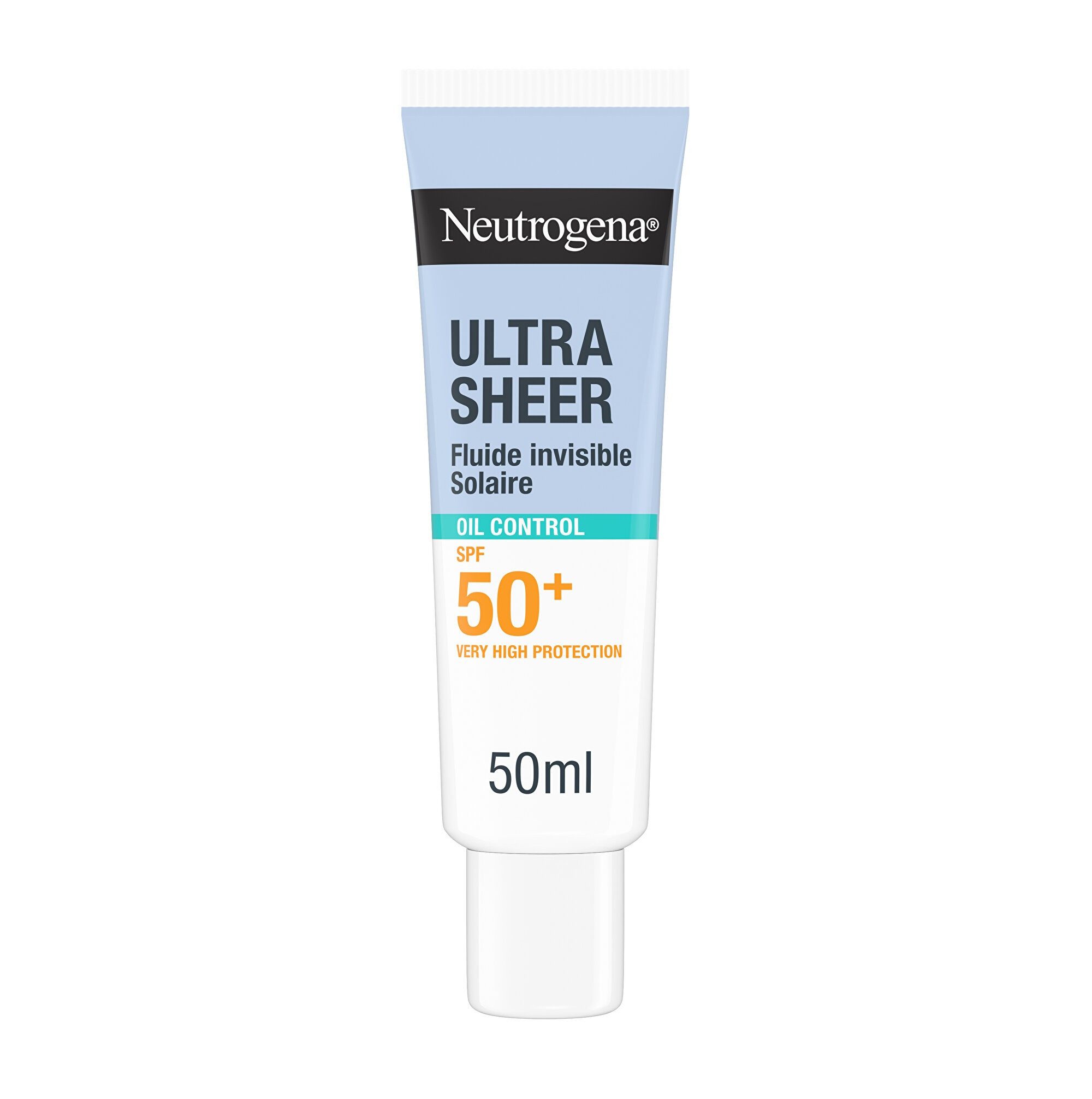 Neutrogena Sonnenschutzfluid Invisible Fluid SPF 50+ Oil Control Ultra Sheer