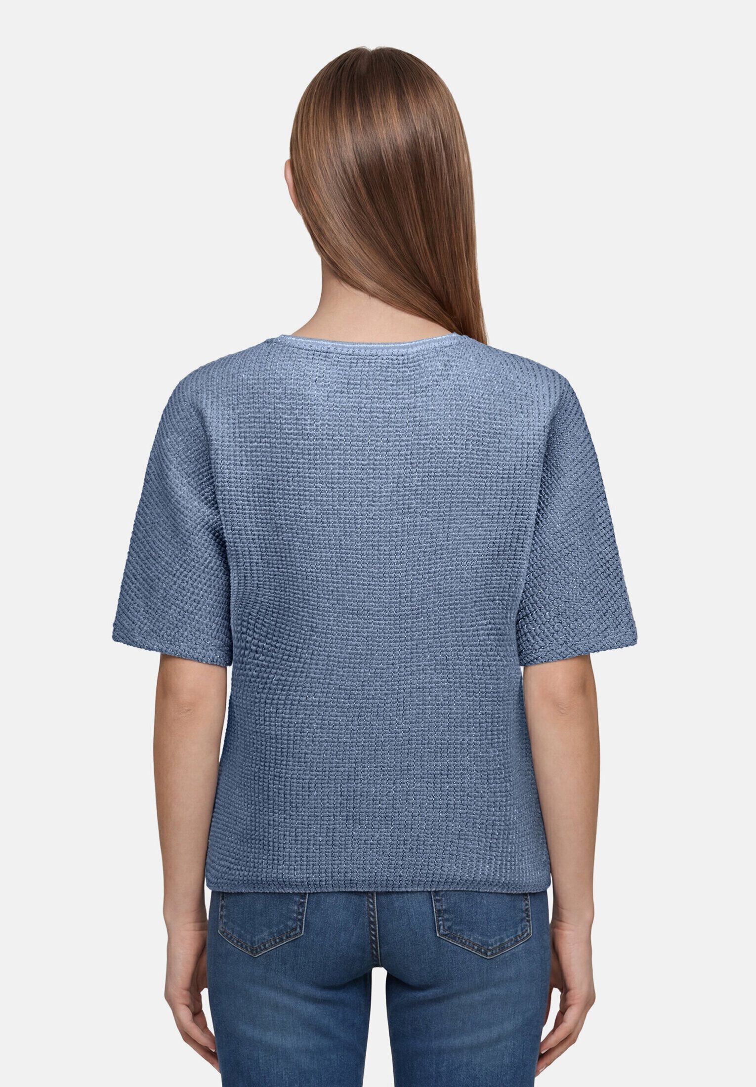 Betty Barclay Kurzarmshirt Damen mit Struktur (1-tlg) – Bild 3 von 5