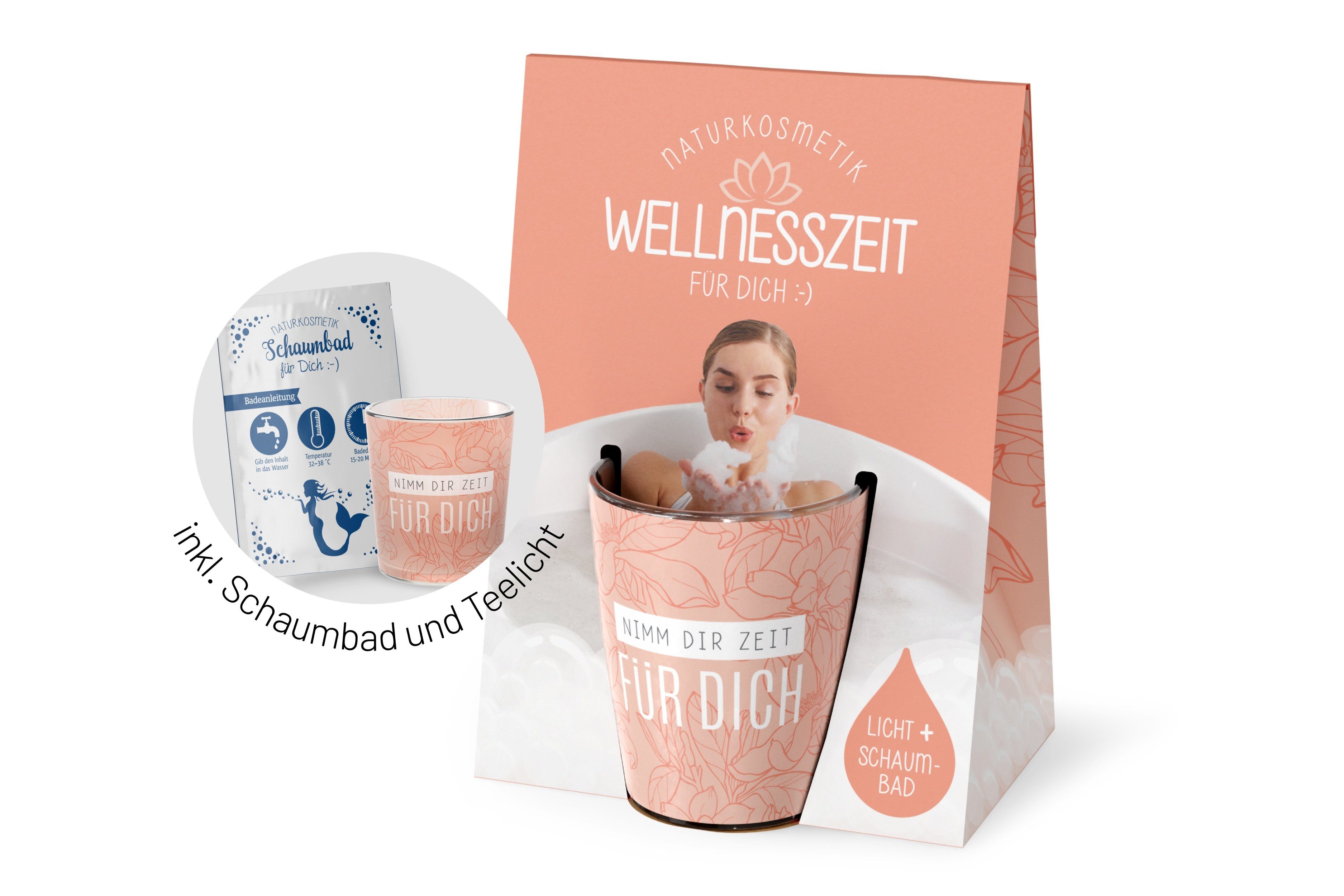 La Vida Badesalz Schaumbad Pflegebad Badezusatz Wellnesszeit 40 ml Auswahl la vida