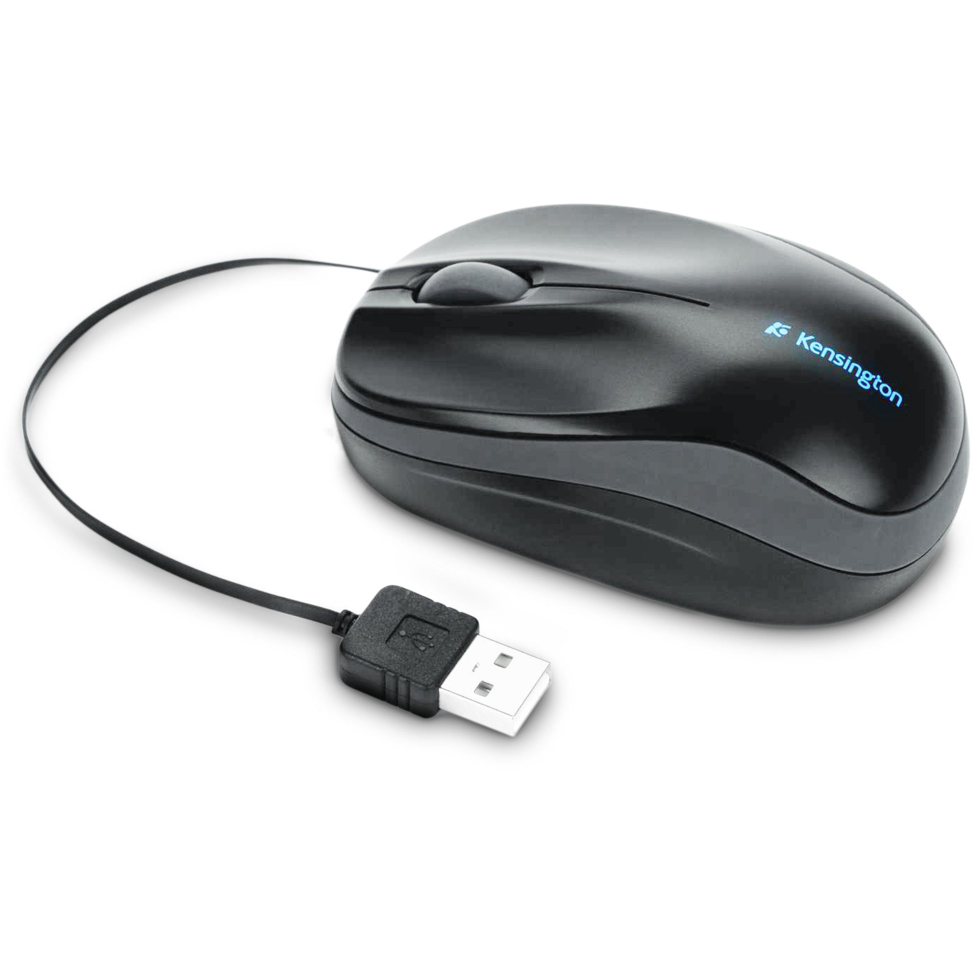 KENSINGTON Kensington Pro Fit mobile Maus, (mit einziehbarem Maus (kabelgebunden)
