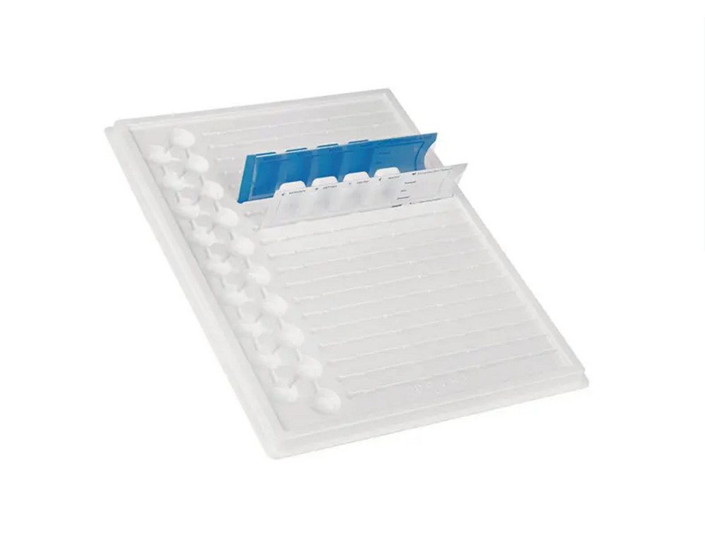 DocMed Pillendose Tablett für Dispenser (Spar Set, 1 St), Medikamentenorganisation, Krankenhausbedarf