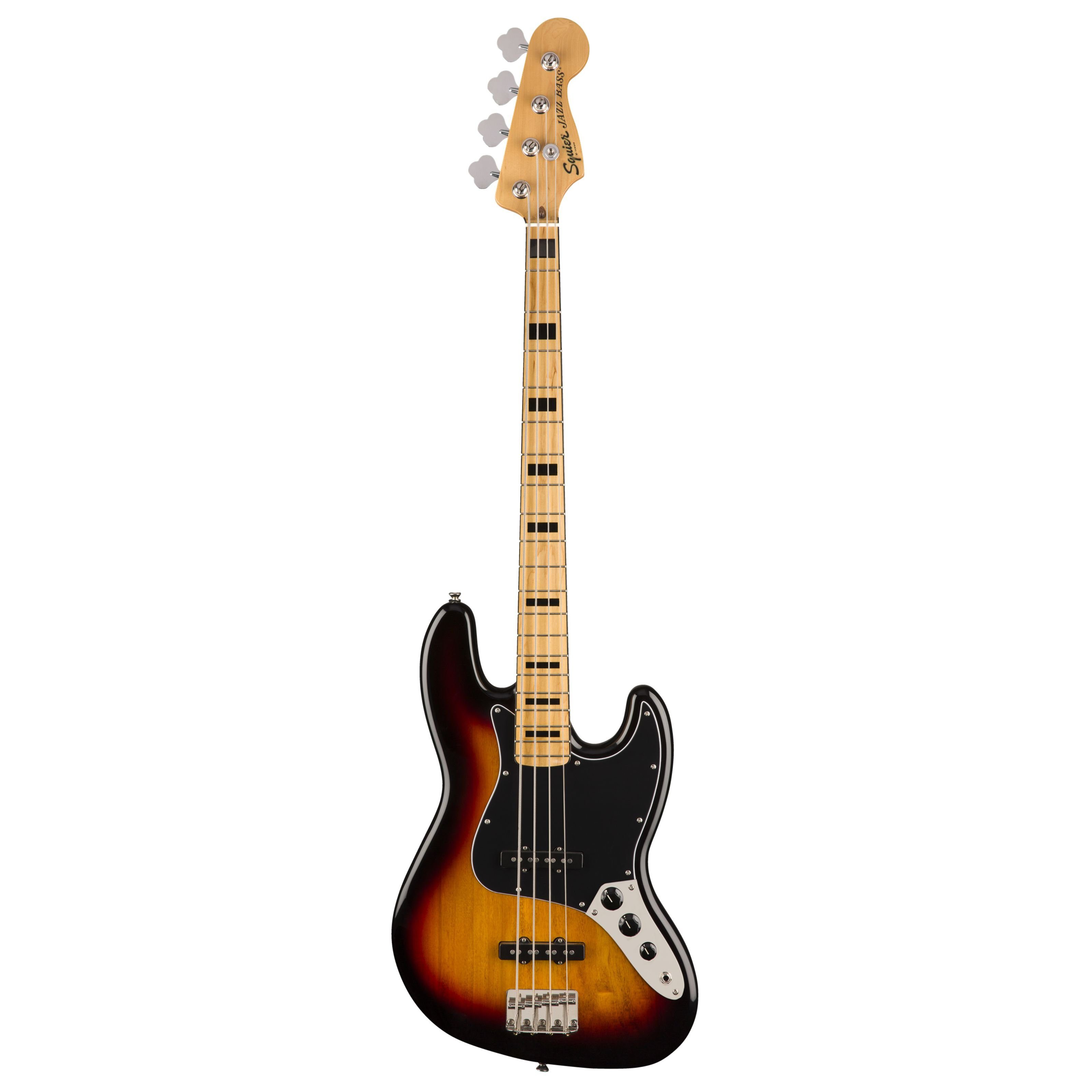 Squier E-Bass, E-Bässe, 4-Saiter E-Bässe, Classic Vibe '70s Jazz Bass 3-Color Sunburst - E-Bass