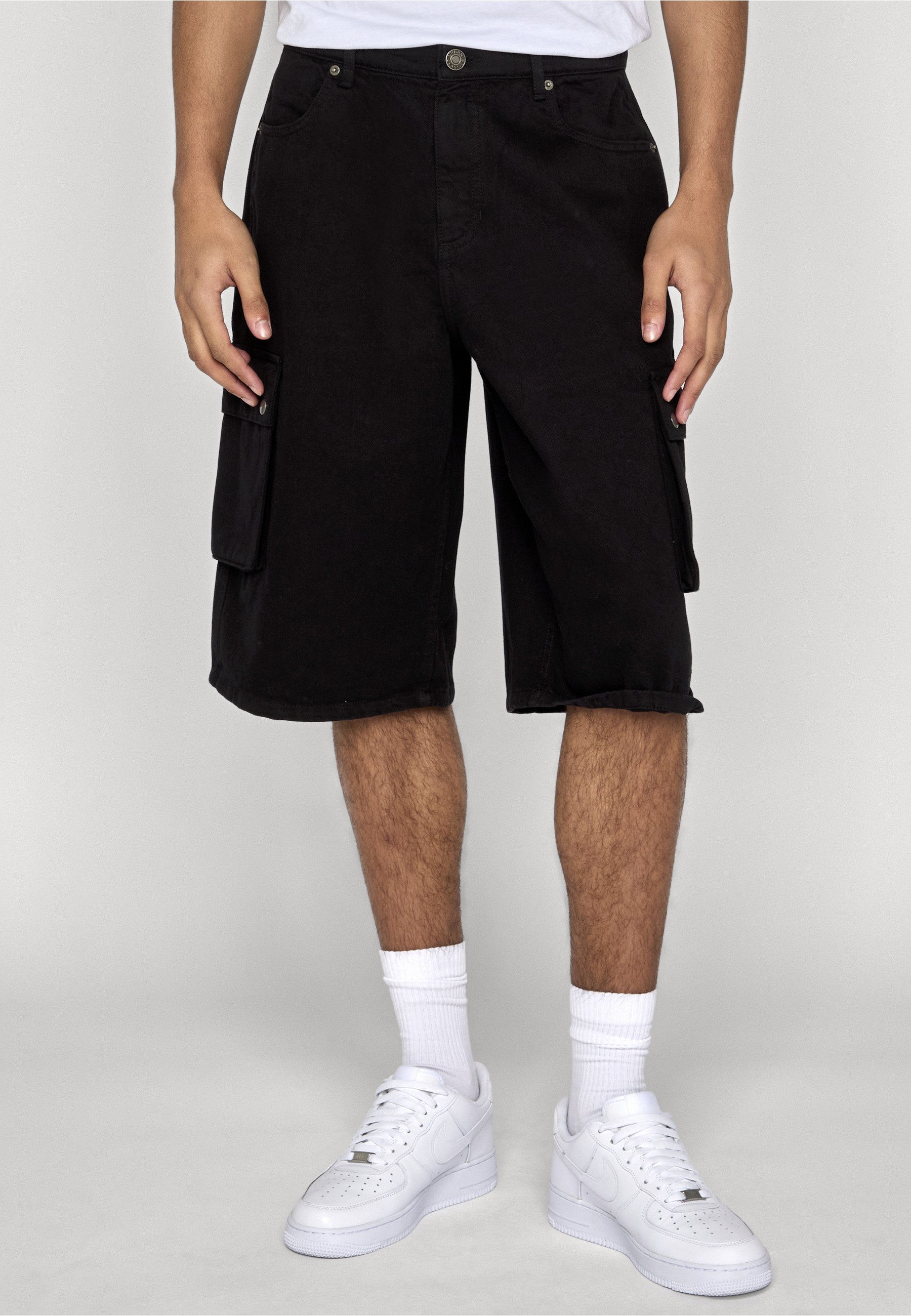 URBAN CLASSICS Cargoshorts Urban Classics Washed Workwear Cargo Shorts (1-tlg)
