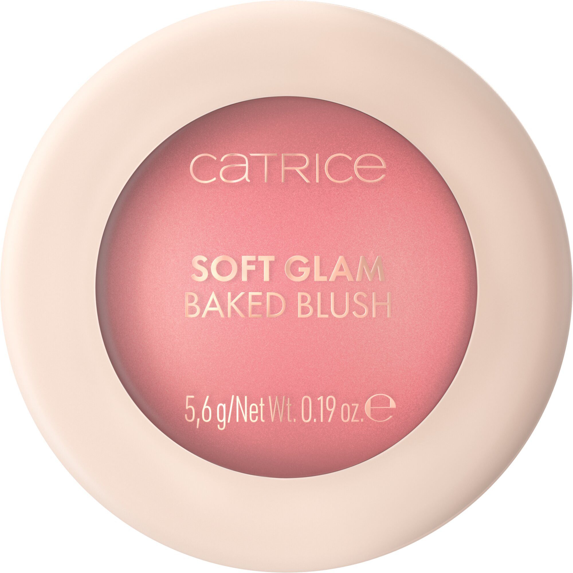 Catrice Rouge Soft Glam Baked Blush, 3-tlg., Eleganter Beerenton mit sanftem Schimmer für einen strahlenden Look