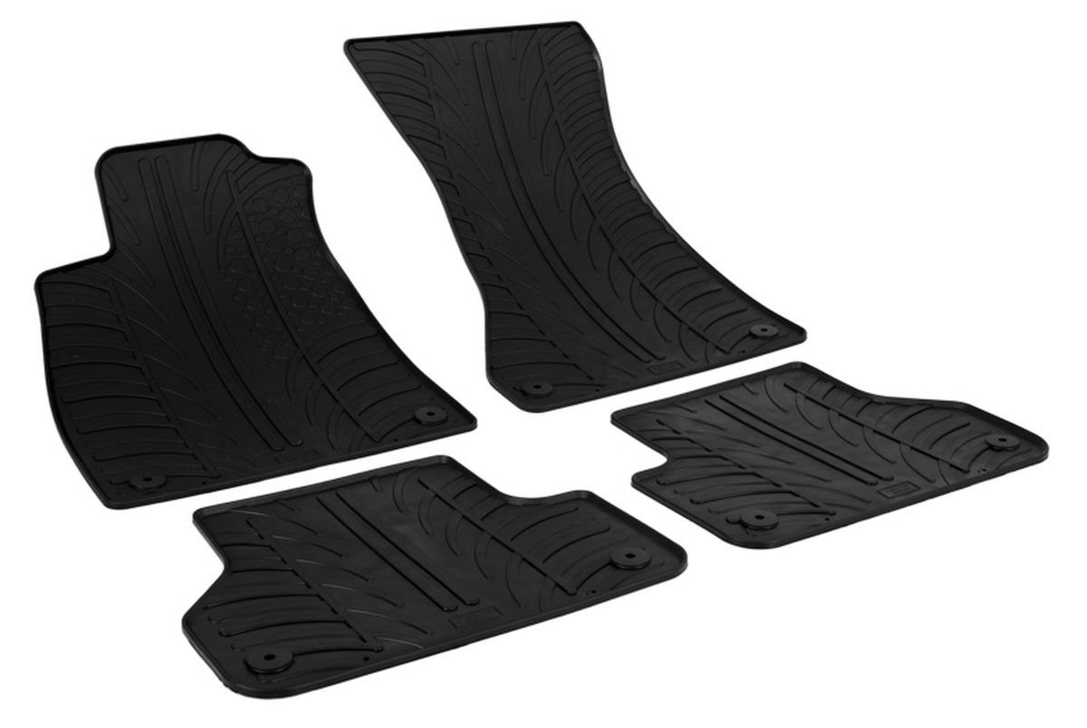 AZUGA Auto-Fußmatten Gummi-Fußmatten passend für Audi A4 ab 10/2015, für Audi A4 Avant,4-türer Stufenheck,Allroad