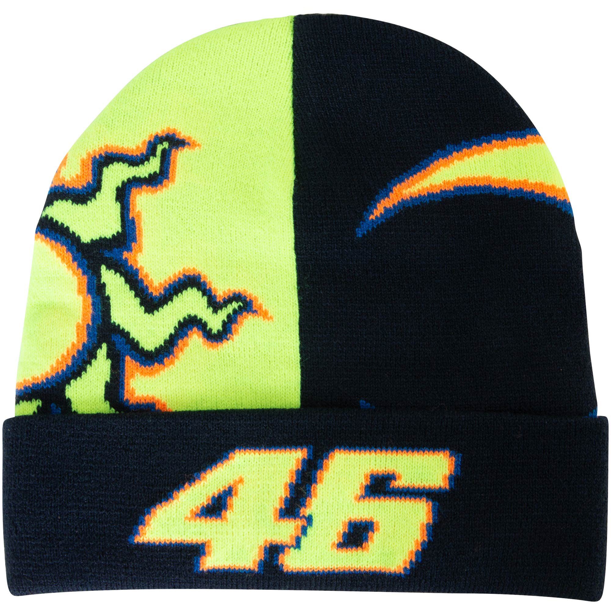 VR46 Beanie Valentino Rossi Mütze Heritage Sonne Mond