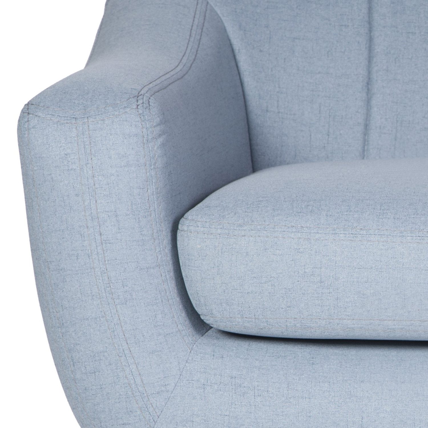 novely® Stoff AUEN Premium Möbelstoff - Robuster Webstoff - Fein Gewebter Polstersto, Meliert, Strapazierfähig, Handwebcharakter, Meterware, 1lfm