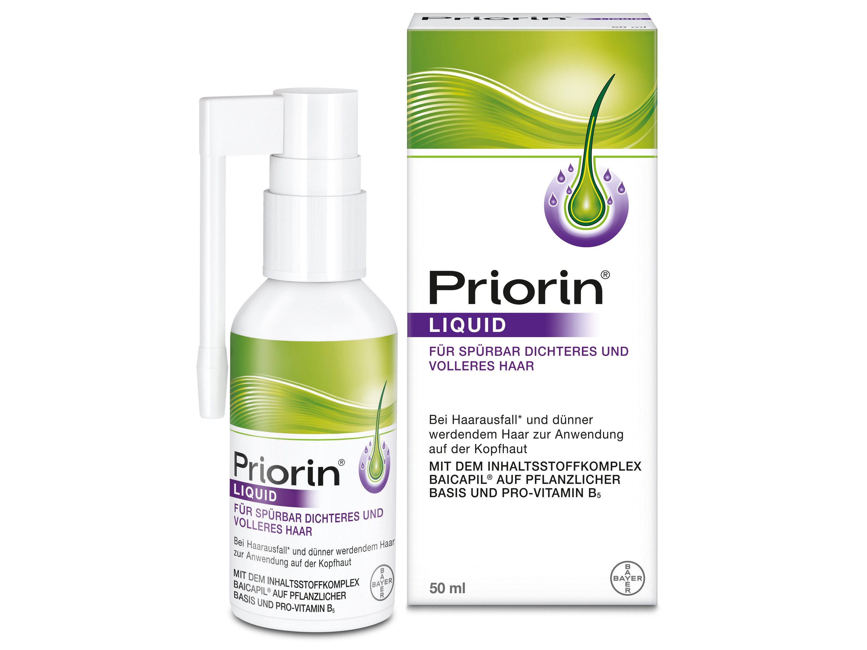 Priorin® Haarpflege-Spray Liquid, 1-tlg., -, Priorin® Liquid hilft bei Haarausfall und dünner werdendem Haar