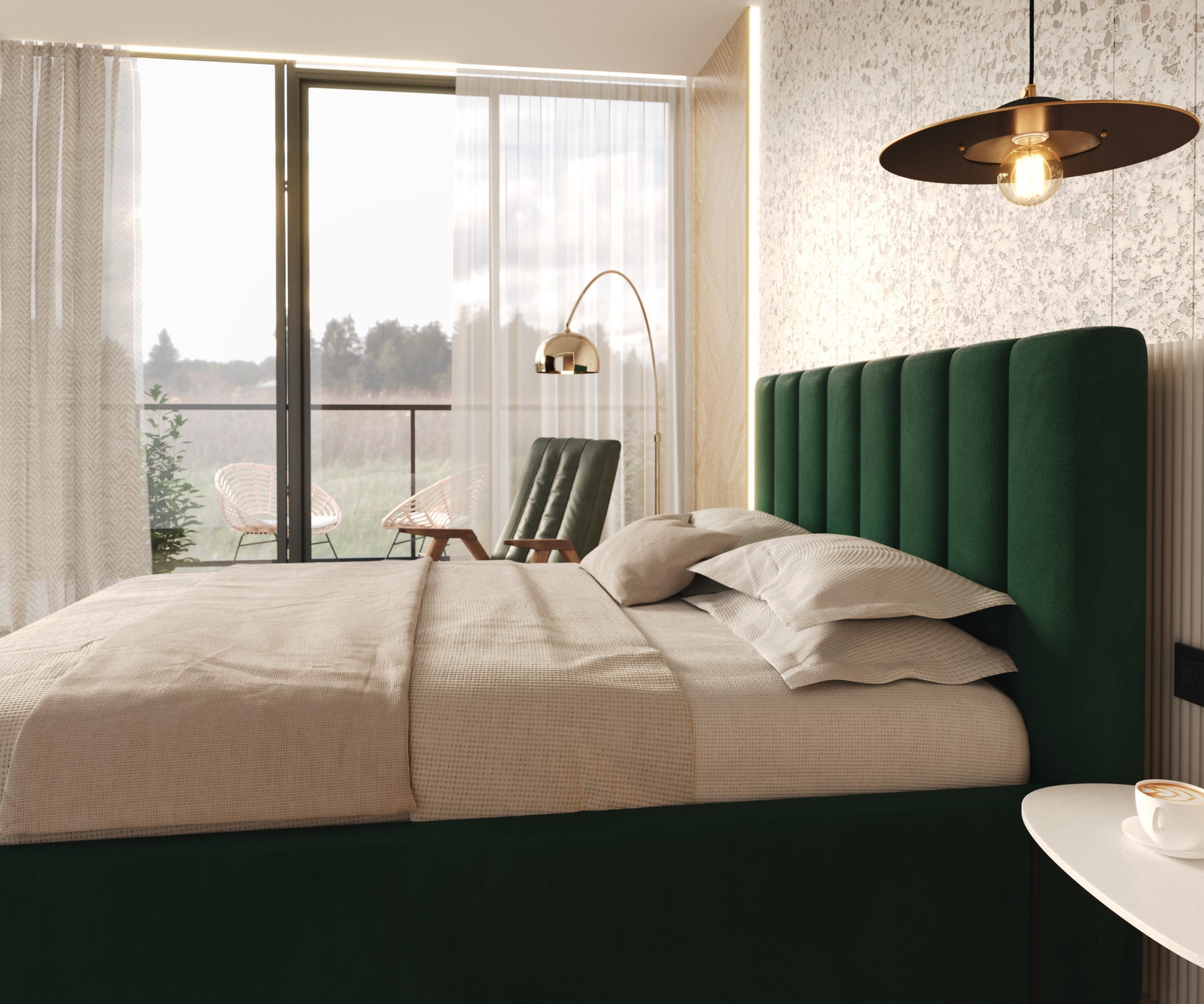thematys Polsterbett 90x200–180x200 cm – Samt Velours, Bett mit Bettkasten & Lattenrost (Optional mit 28 cm H3/H4 Taschenfederkern oder 23 cm Taschenfederkern-M – Bild 5 von 5