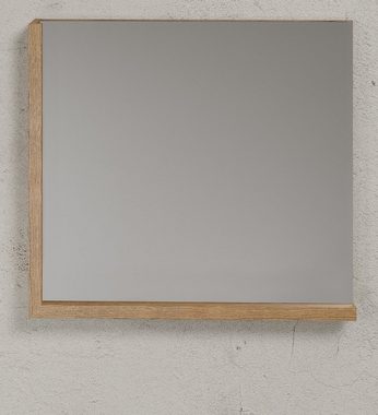 Furn.Design Wandspiegel Synnax (Garderobenspiegel in Evoke Eiche, 80 x 72 cm), mit Ablage