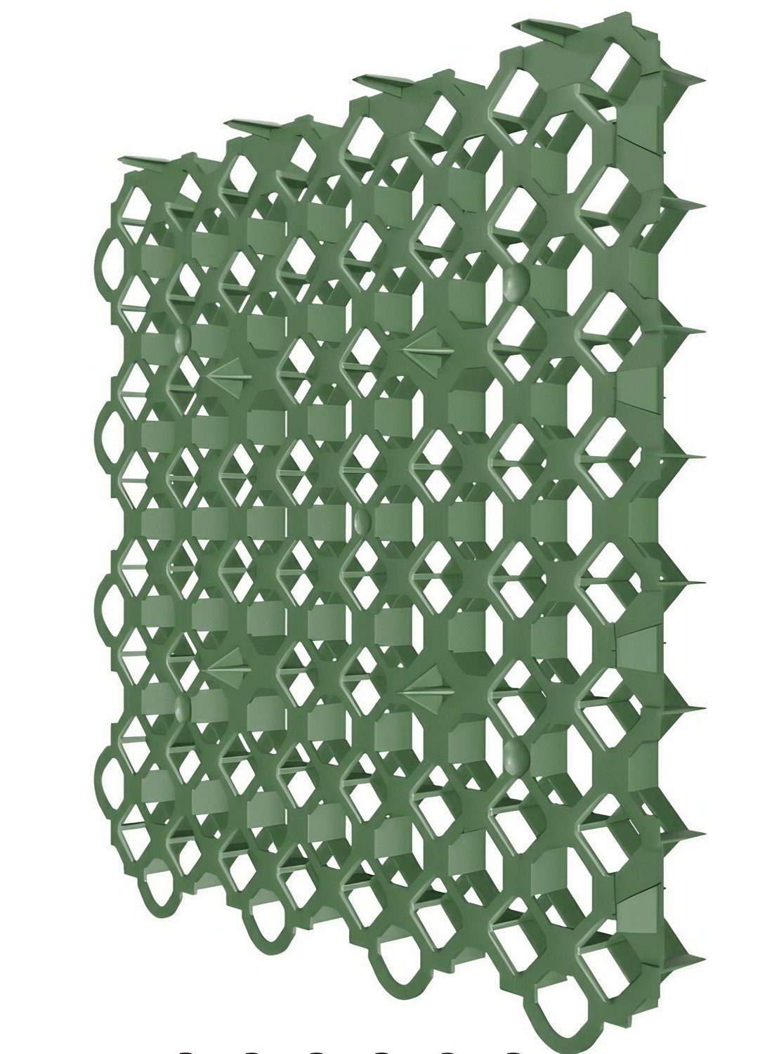 Green-split Rasengitter Kunststoff Rasengitter, 1-St.