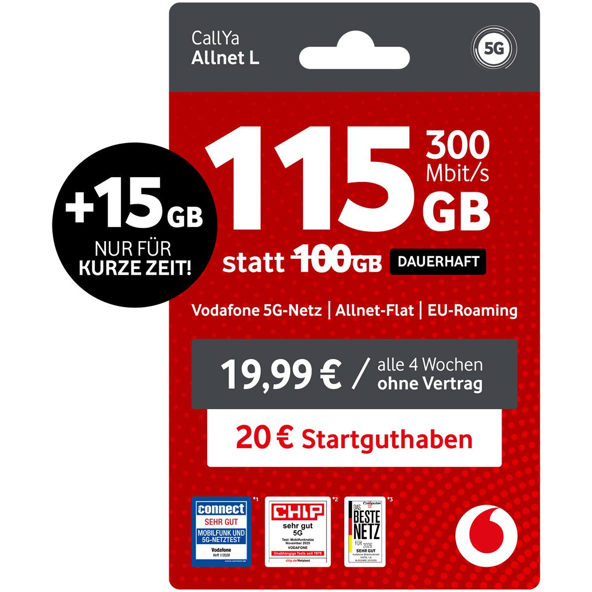 CallYa Allnet L Prepaidkarte