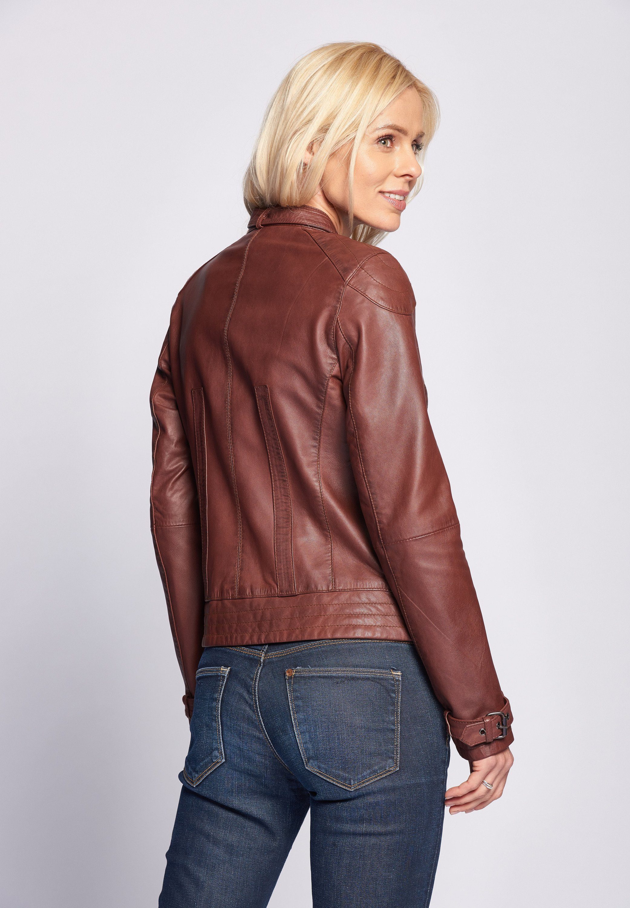 oxblood Maze Lederjacke 31Ryana