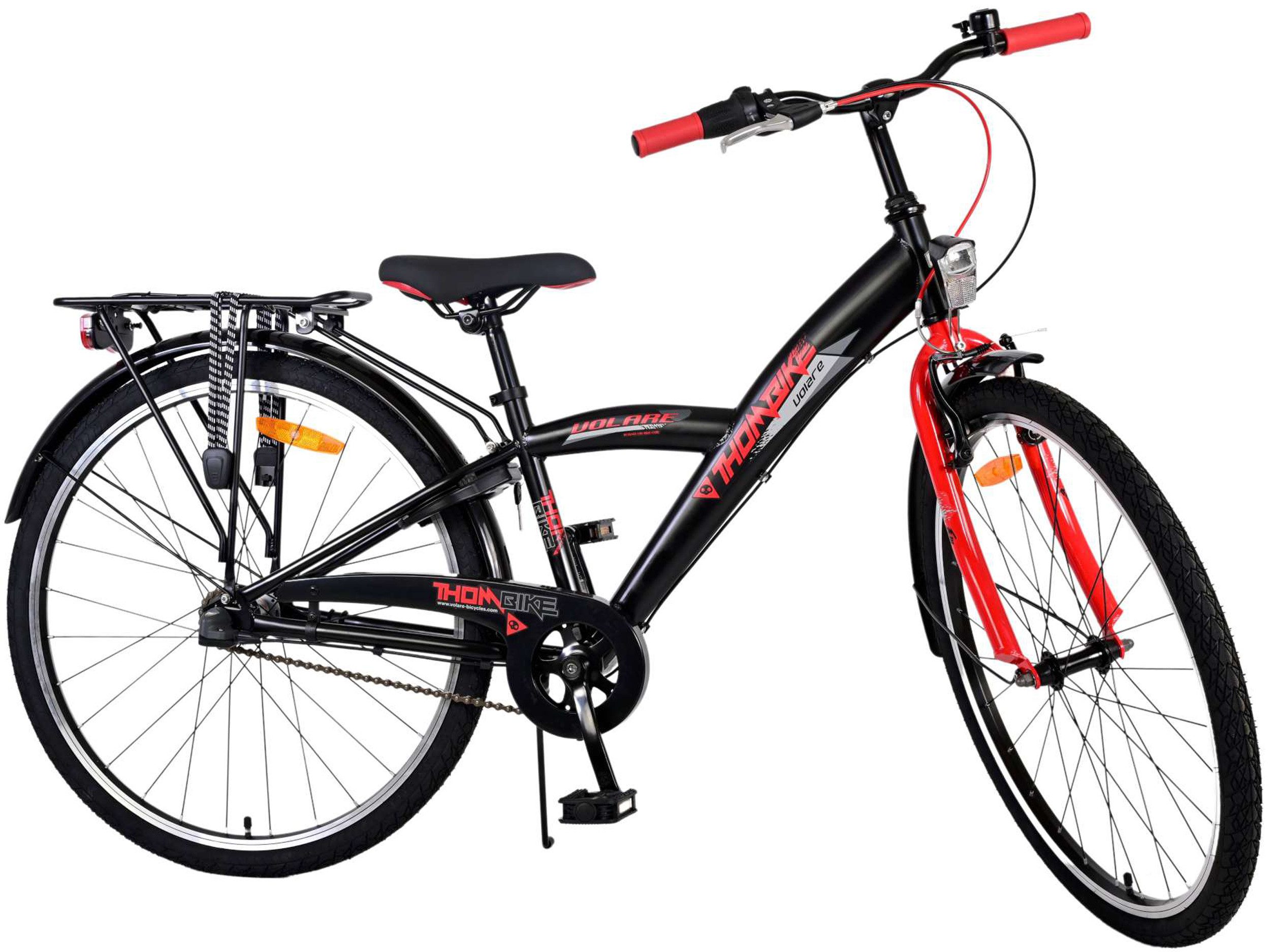 TPFSports Kinderfahrrad Volare Thombike 26 Zoll Rücktritt + Handbremse, 3 Gang, (Jungsfahrrad - Jungen Kinderrad - 3 Gänge - Sicherheitsgriffe), Kinderfahrrad 26 Zoll - Jugend Fahrrad - Kinder Jugend Fahrrad