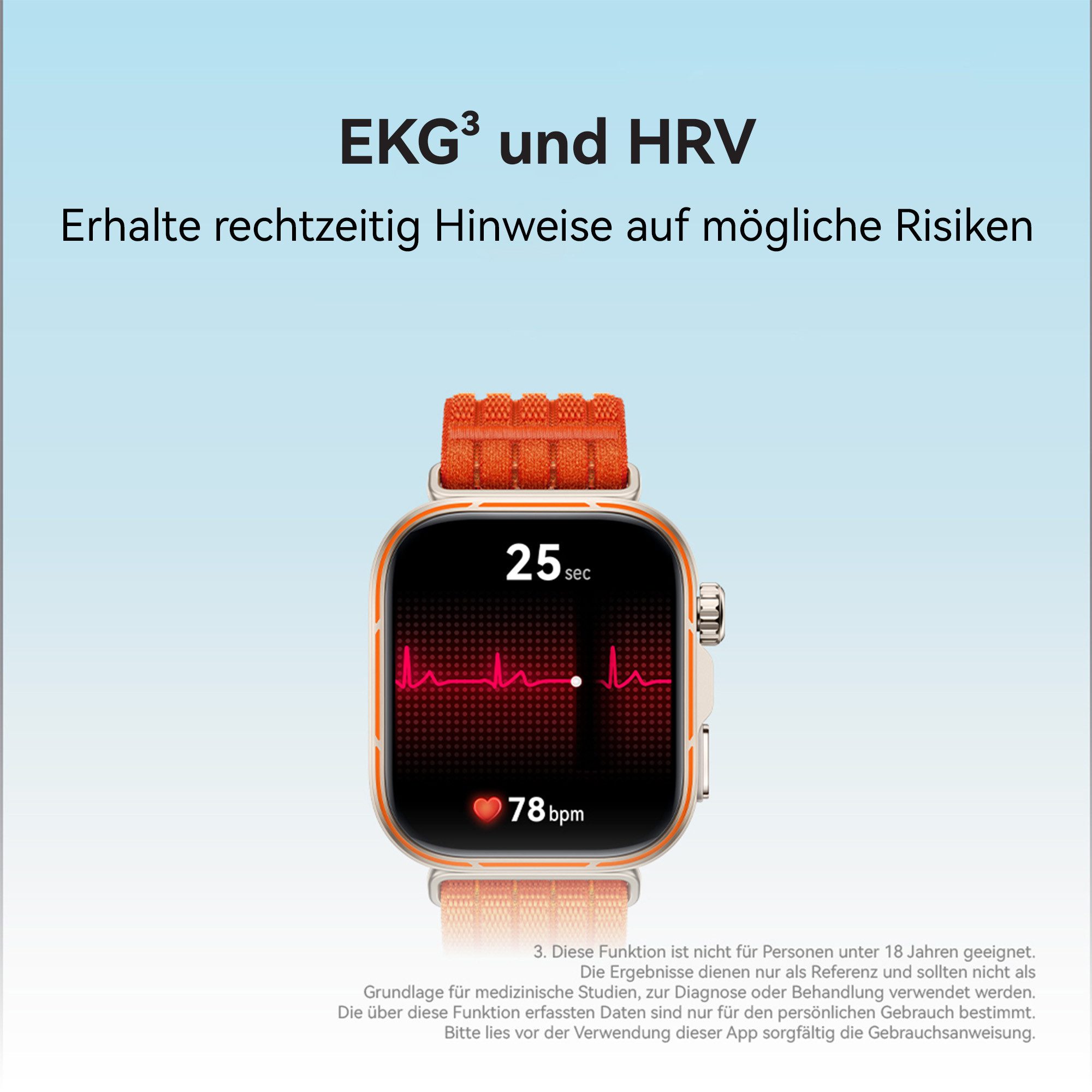 Huawei Watch Fit 5 Pro Smartwatch (4,9 cm/1,92 Zoll, Harmony OS), Brillantes Display, EKG, präzises Schlaftracking, NFC-Zahlung weiß