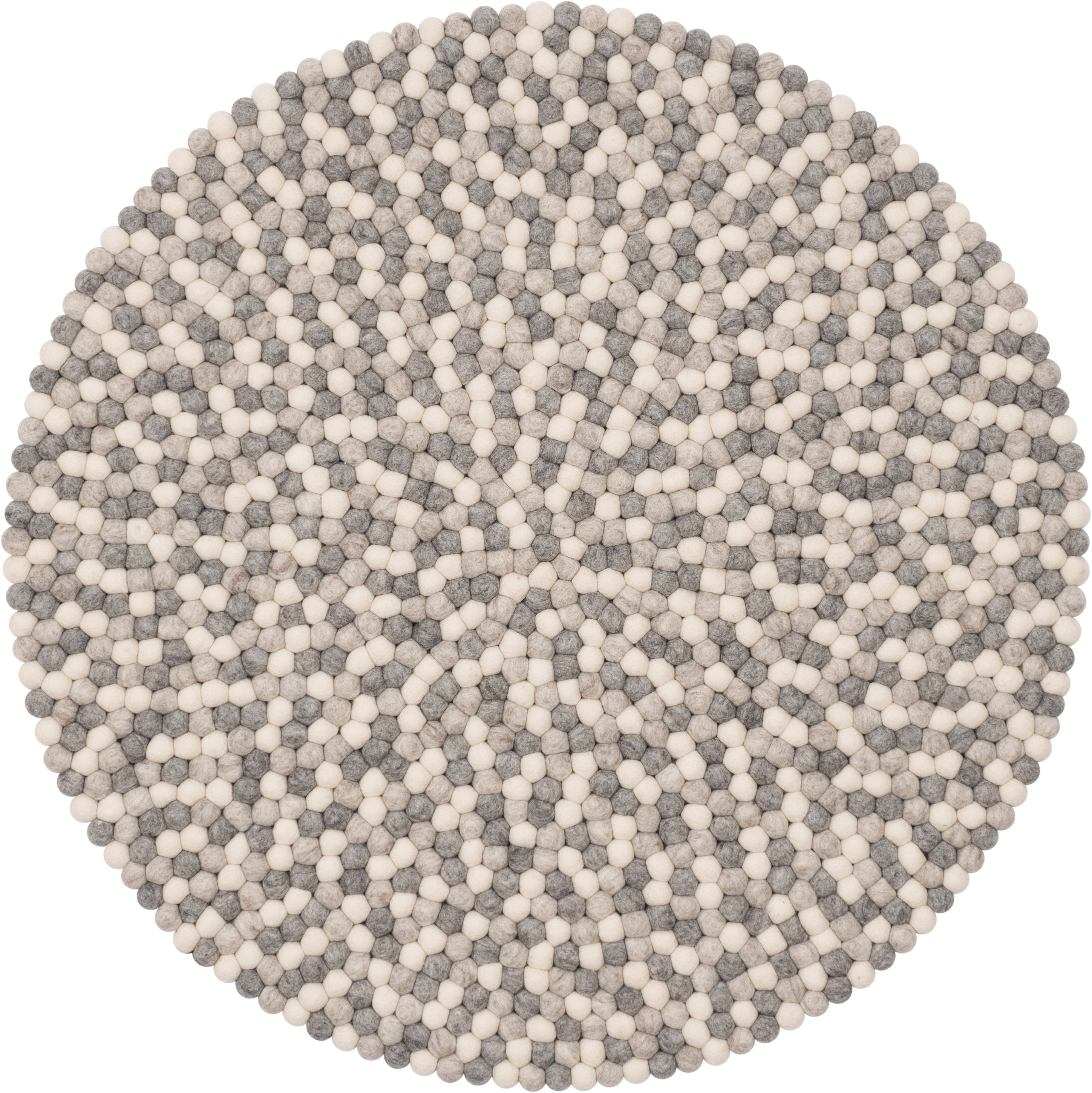myfelt Wollteppich Hella Filzkugelteppich, 100% reine Schurwolle günstig online kaufen