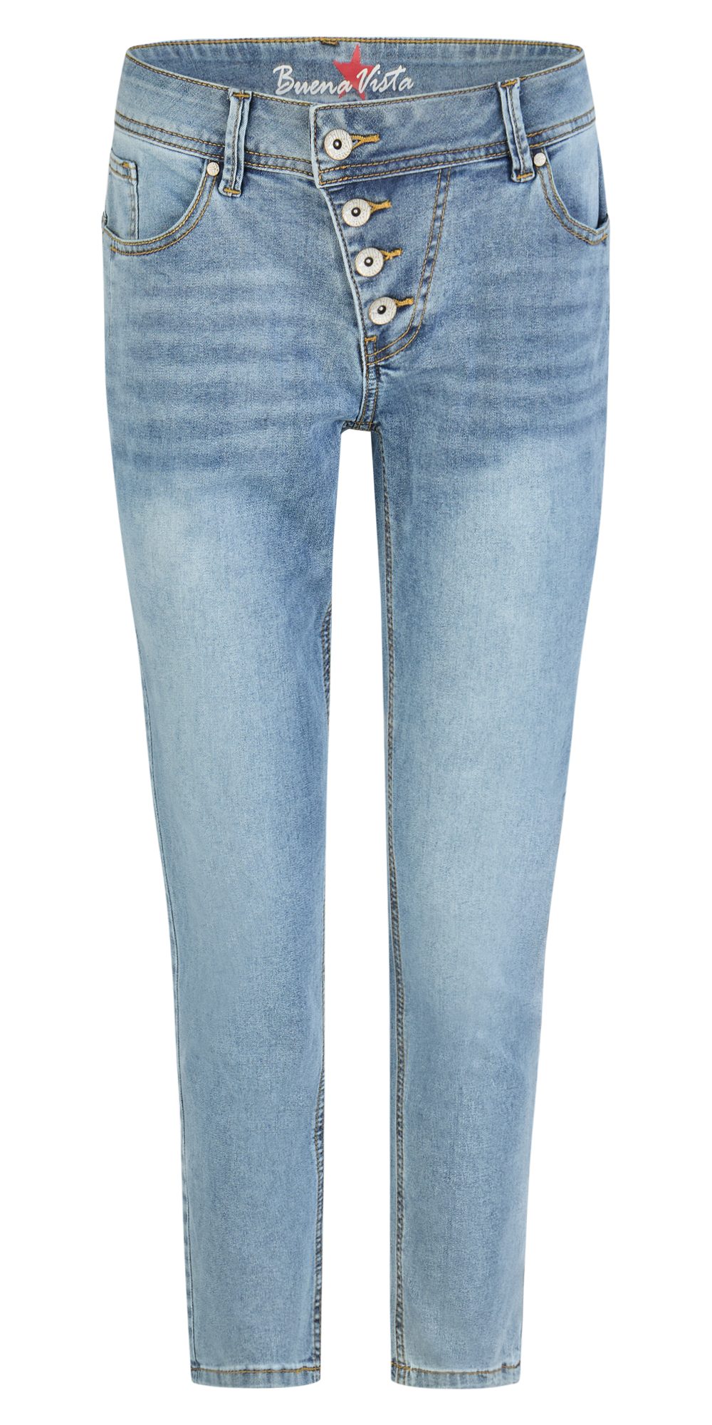 Buena Vista Stretch-Jeans BUENA VISTA MALIBU 7/8 light stone 888 B5122 370.8162 - Stretch Denim