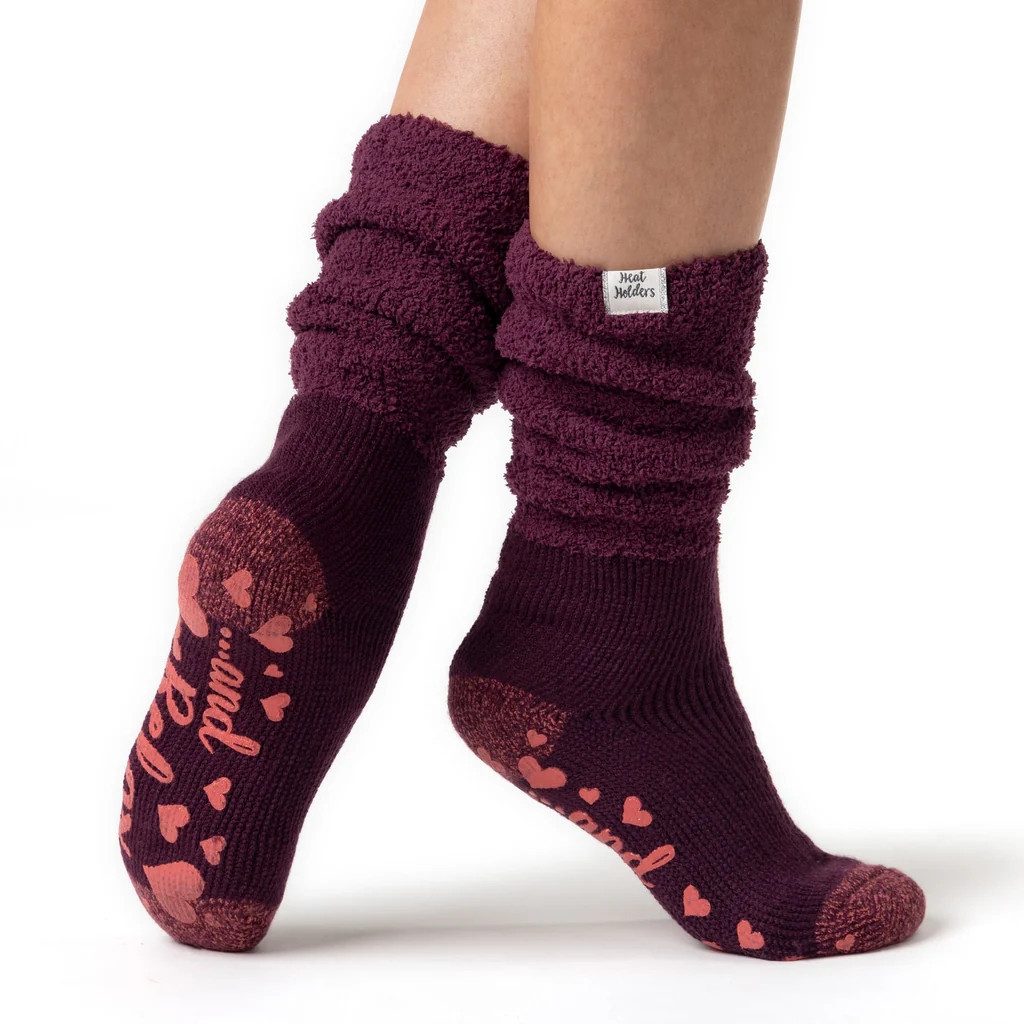 Thermosocken Damen-Lounge-Socken mit bequemem Federoberteil