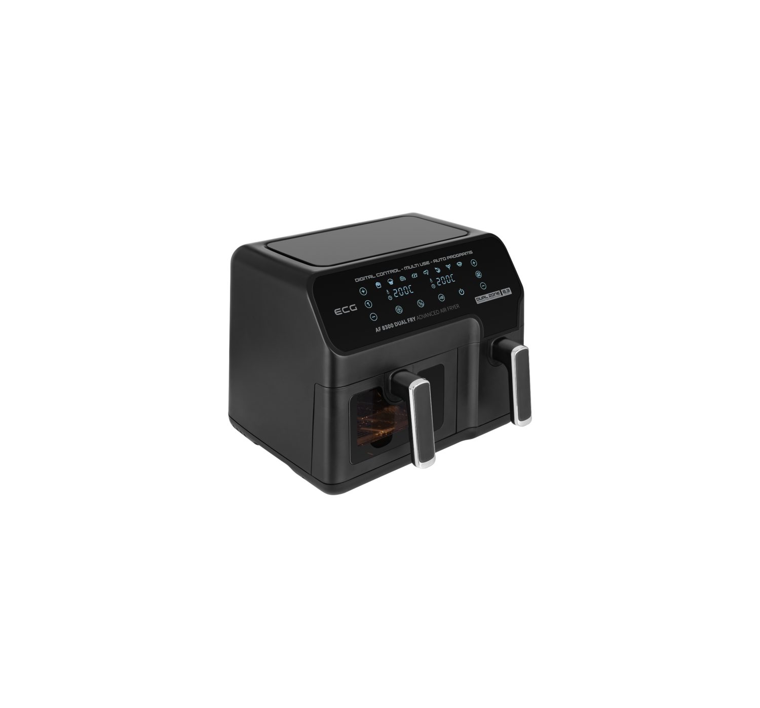 ECG Heißluftfritteuse, 2700,00 W, Überhitzungsschutzfunktion