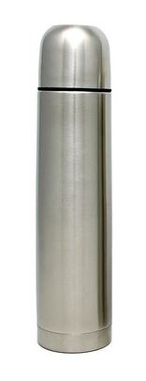 GRÄWE Thermoflasche, Thermosflasche, 1,0 L Edelstahl, Serie Thermohome