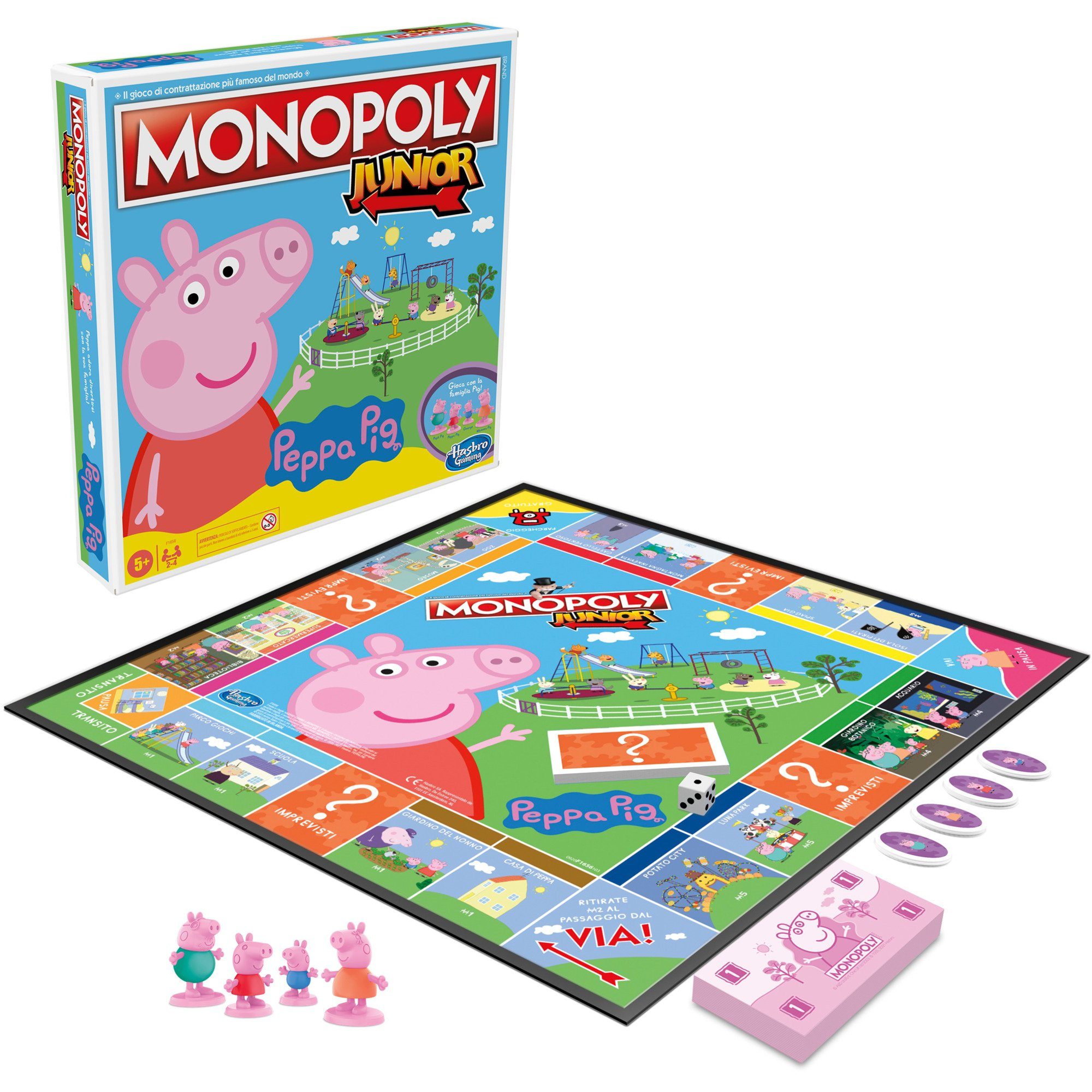 Hasbro Spiel, Monopoly Junior: Peppa Wutz