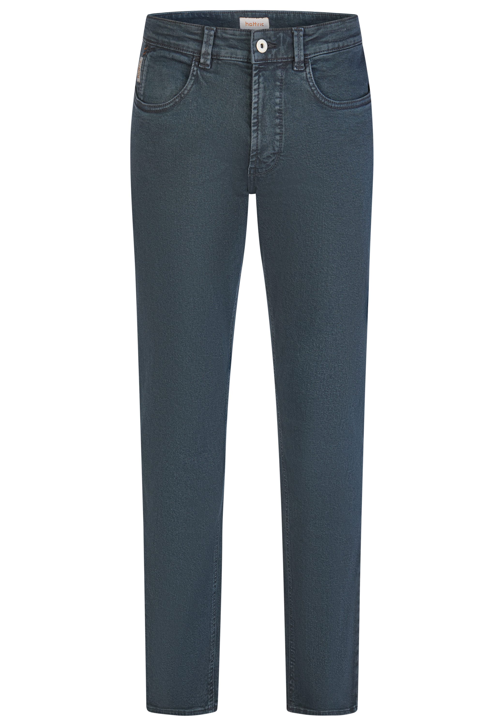 Hattric 5-Pocket-Jeans Elastische Denim mit dekorativen Nähten
