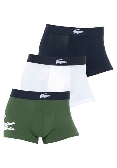 Lacoste Boxer eng Boxershorts Lacoste Herren Premium (Packung, 3-St., 3er-Pack) aus Stretch-Baumwolle im 3er-Pack