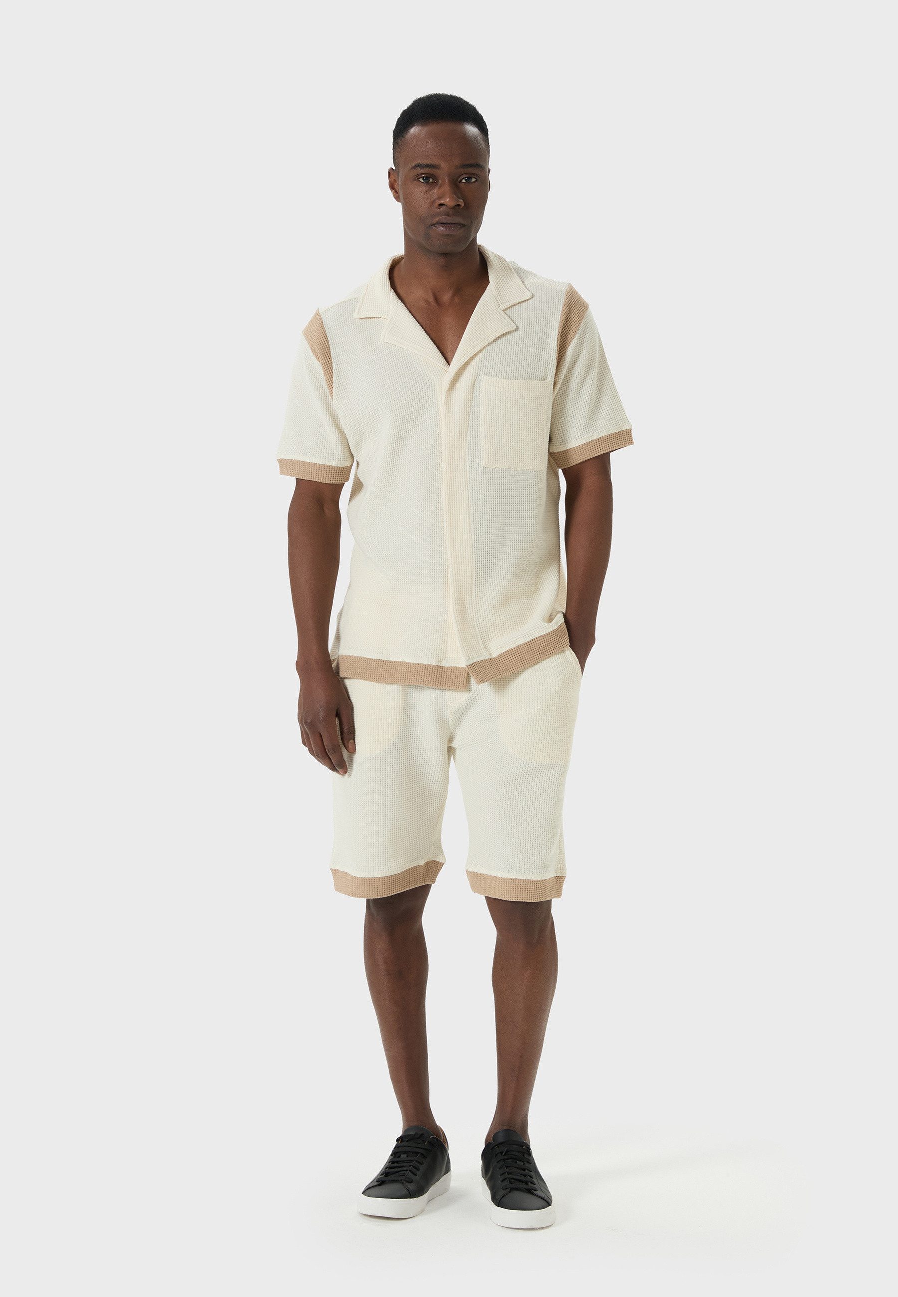 Tom Barron Freizeitanzug Polo Shirt And Pant Set For Men (2-tlg)
