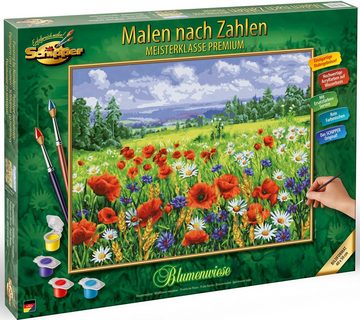 Schipper Malen nach Zahlen Meisterklasse Premium - Blumenwiese, Made in Germany