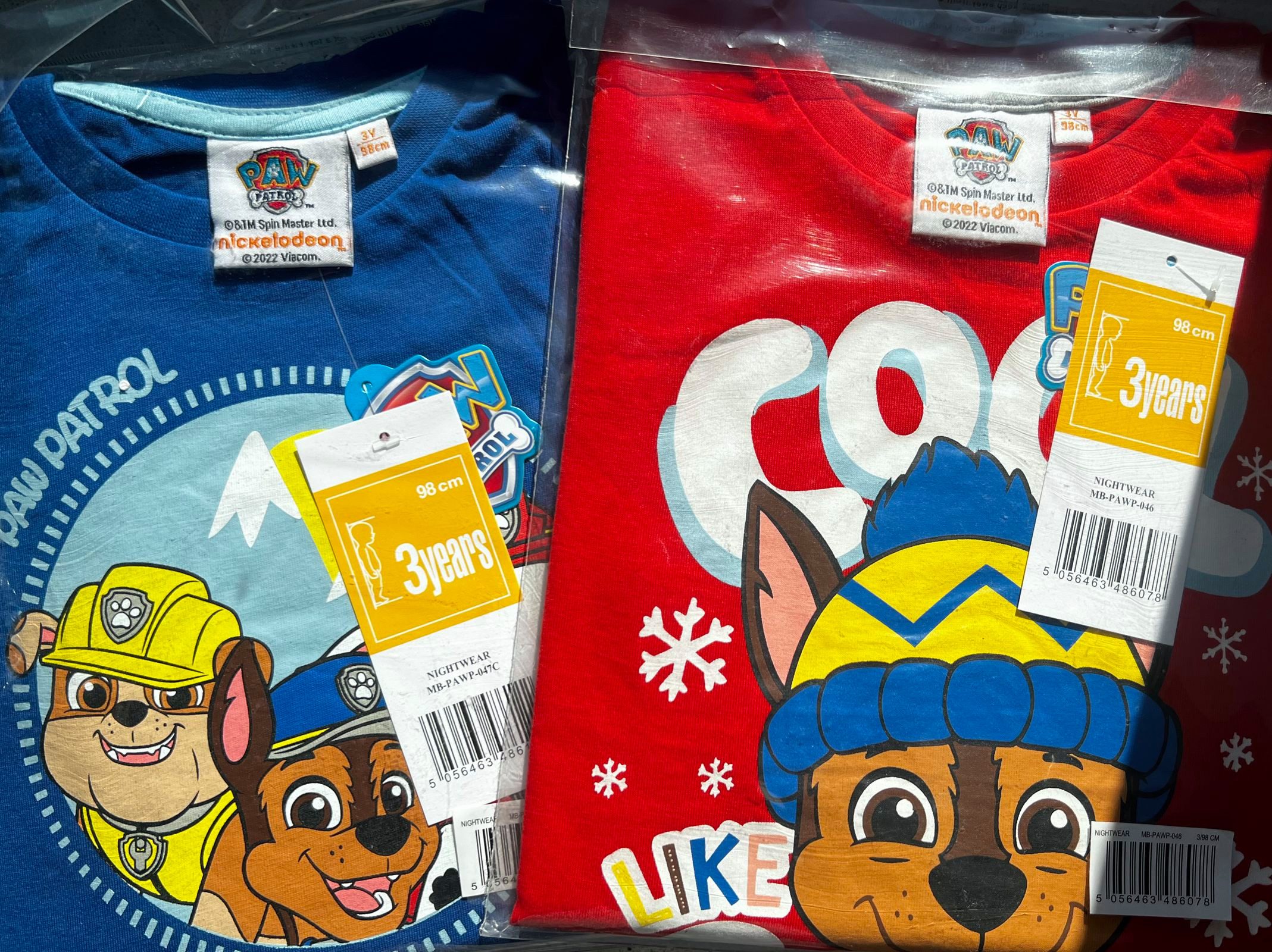 PAW PATROL Pyjama PAW PATROL Pyjama langer Schlafanzug langarm Jungen