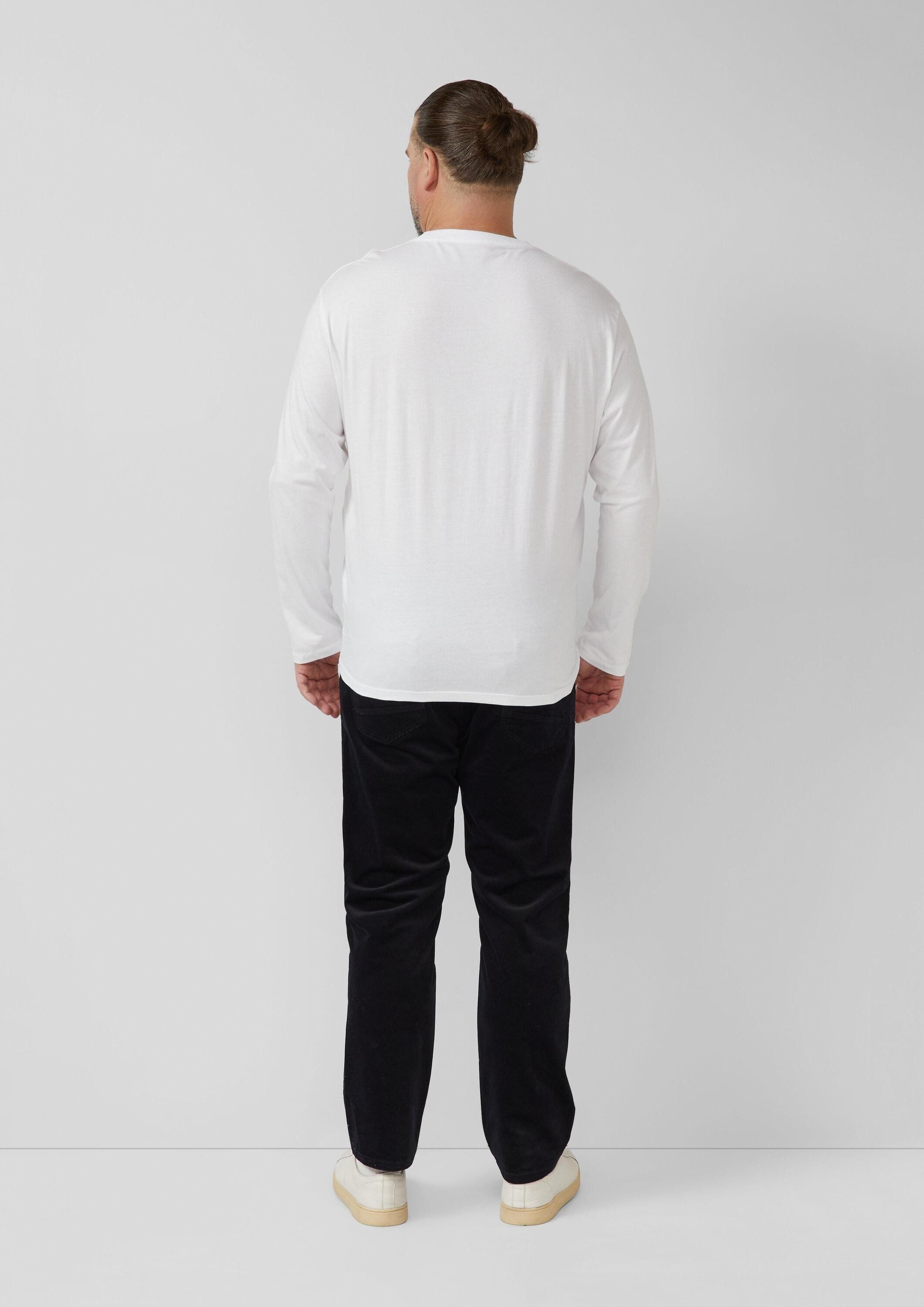 s.Oliver Chinos Hose CASBY Regular Fit: Hose aus diagonalem Feincord mit geradem Bein