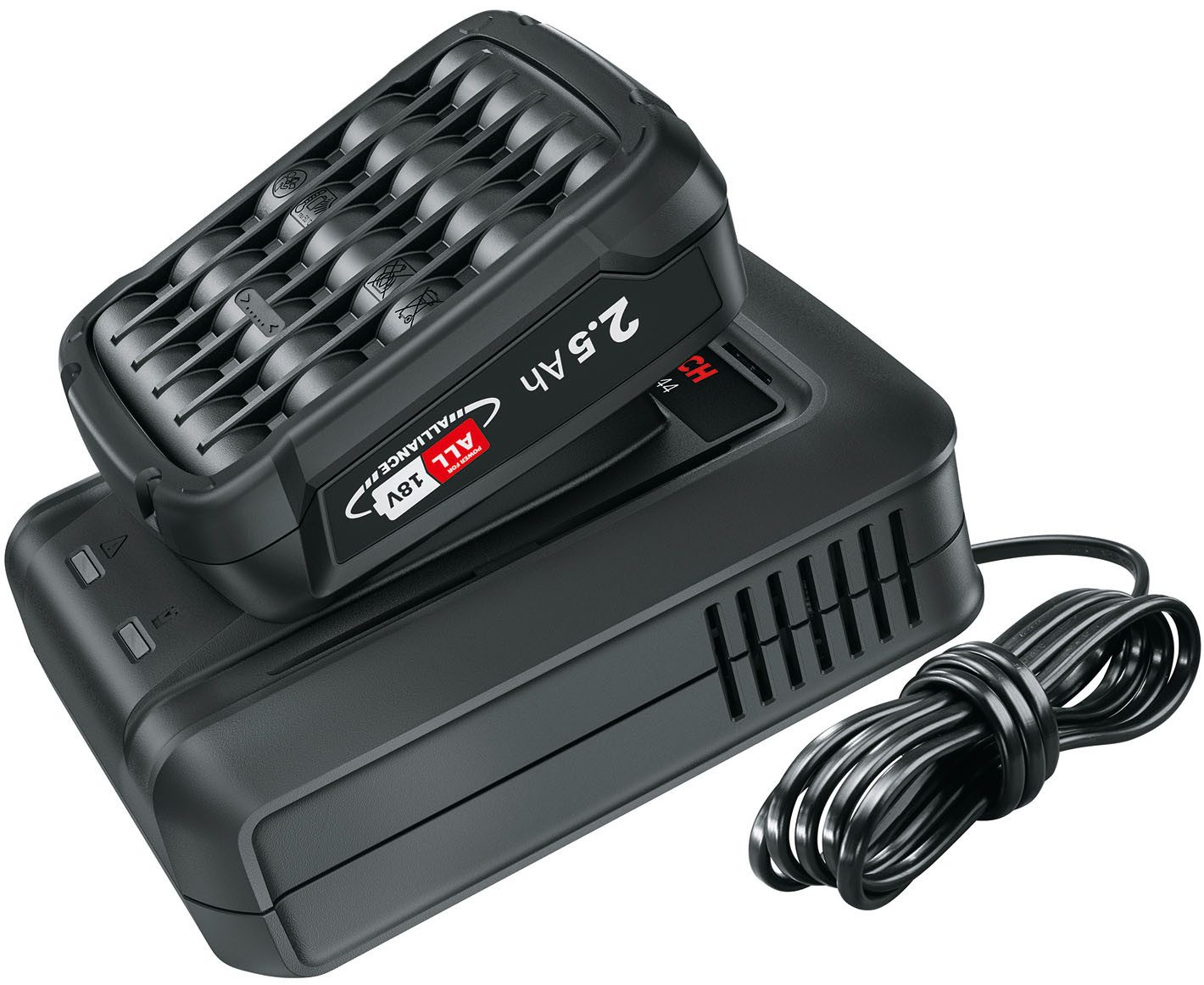 Bosch Home & Garden »PBA 18V 2.5Ah« Akku Starter-Set, inkl. Ladegerät
