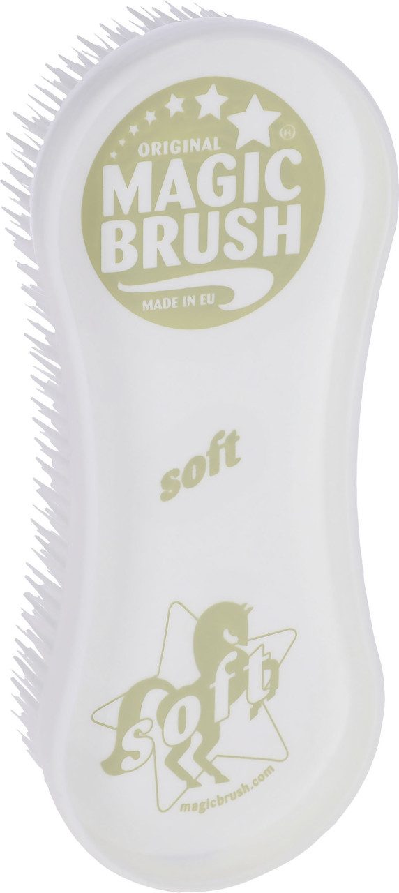 Kerbl Pferdebürste MagicBrush Soft, white lily