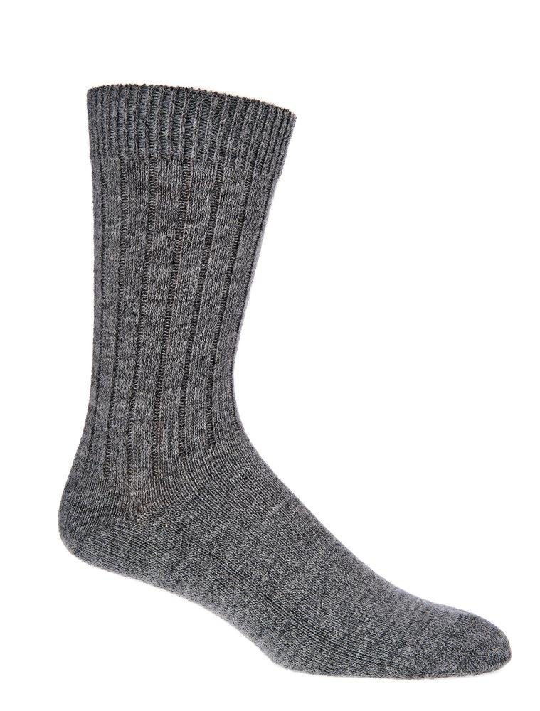 Wowerat Socken Warme Socken mit 65% Schafwolle 35% Alpakawolle 100% Wolle Wollsocken (2 Paar) 100% Wolle