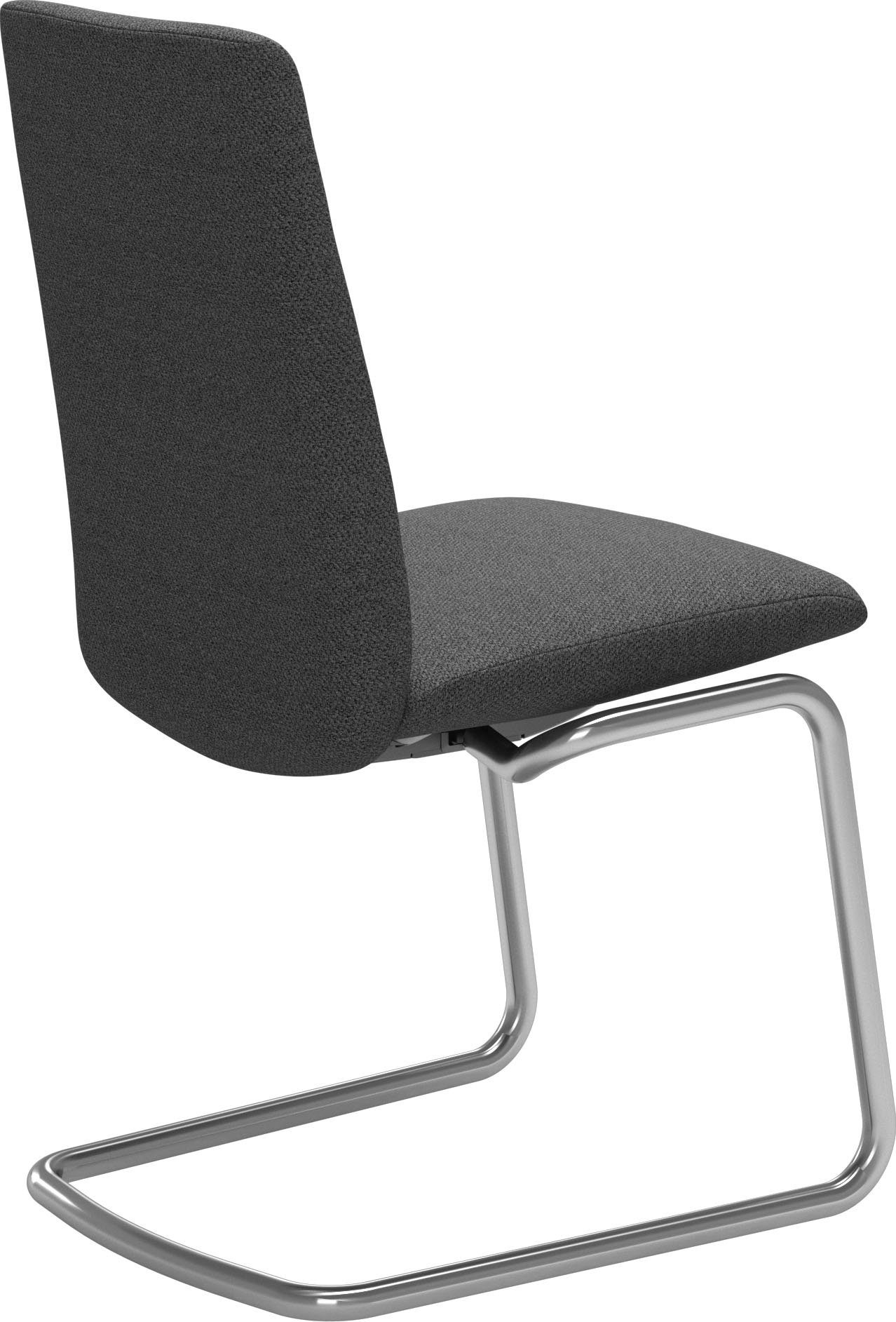 Stressless® Polsterstuhl Laurel, Low Back, glänzend Stahl Größe Beinen mit aus M, in Chrom