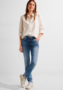 Cecil Slim-fit-Jeans mit Detroyed-Effekten