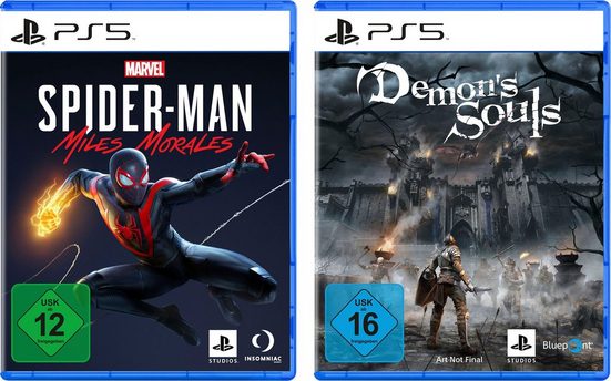 Marvel's Spider-Man: Miles Morales + Demon's Souls PlayStation 5