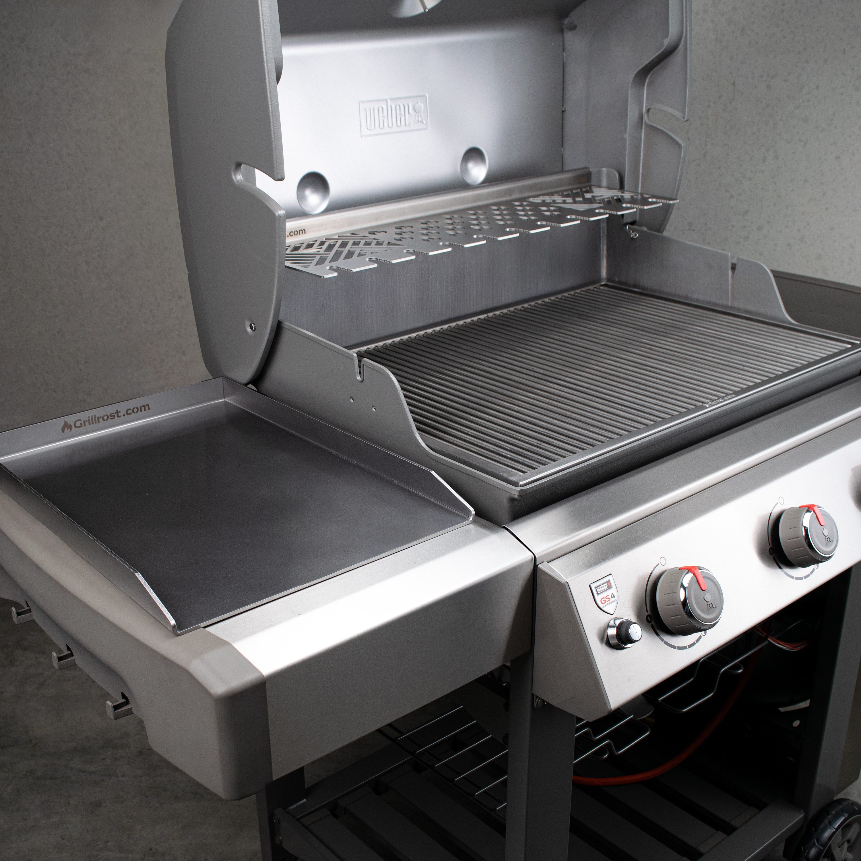 Grillrost.com BBQ Grillrost BBQ Warmhalterost Weber Genesis 2 300er Serie, Made in Germany