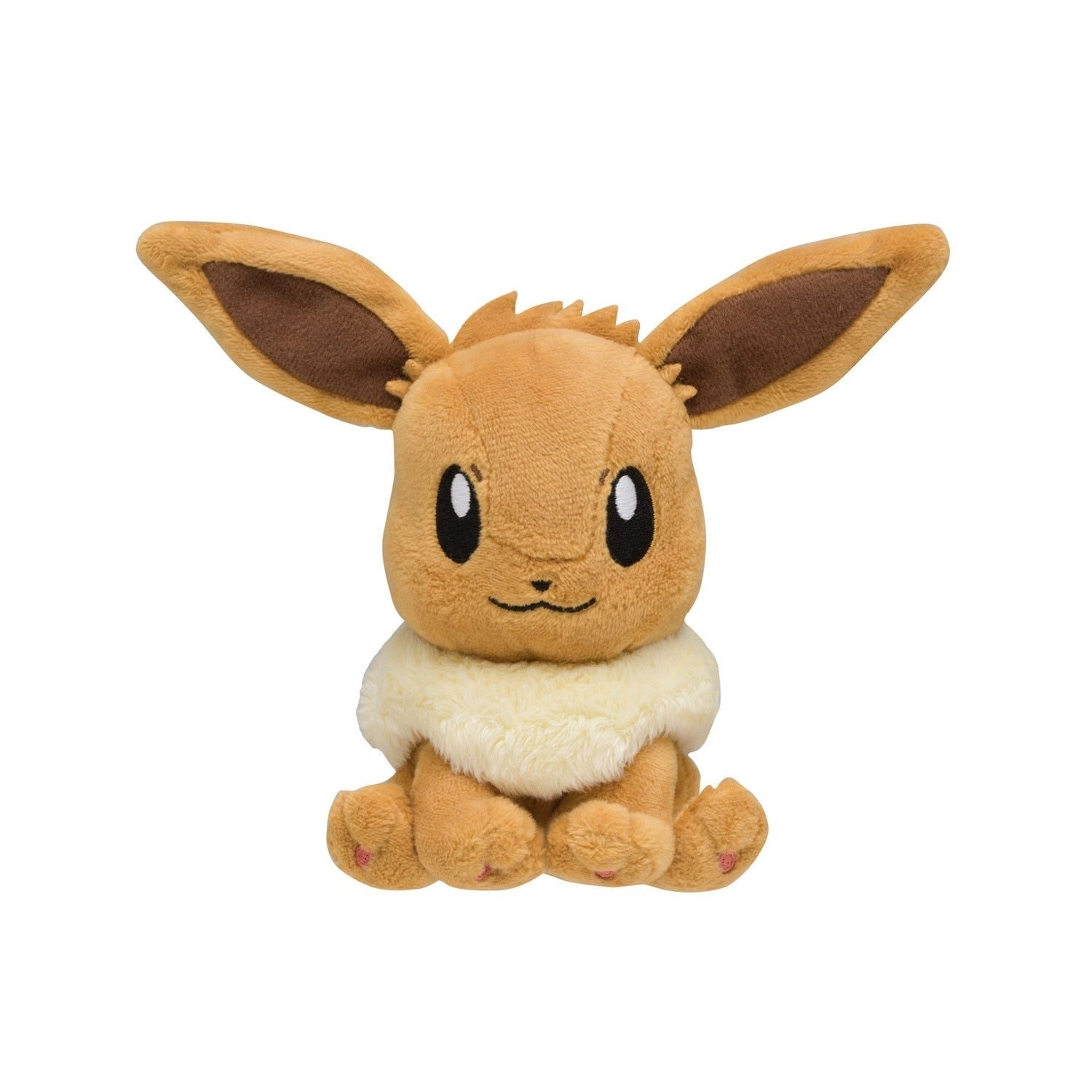 Pokémon Center Plüschfigur Pokemon Evoli Kuscheltier - 17 cm Plüschtier Eevee