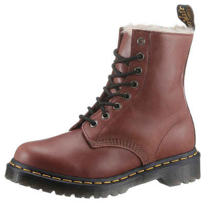 DR. MARTENS 1460 Serena Schnürboots Chunky Boots, Plateau Schuh, Boots mit Warmfutterausstattung