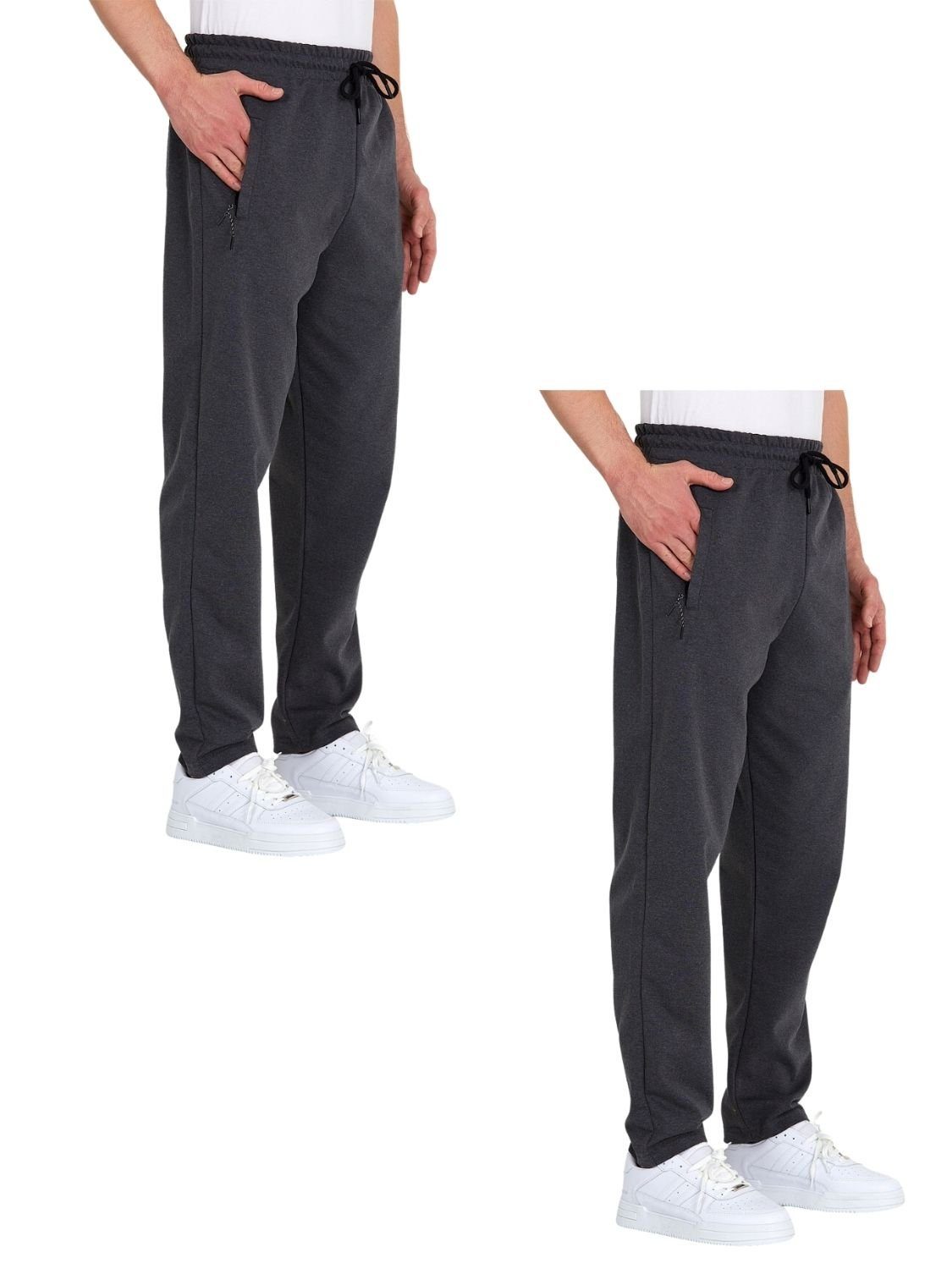 COMEOR Jogginghose Trainingshose Sporthose Herren Baumwollmischung (2-tlg) günstig online kaufen