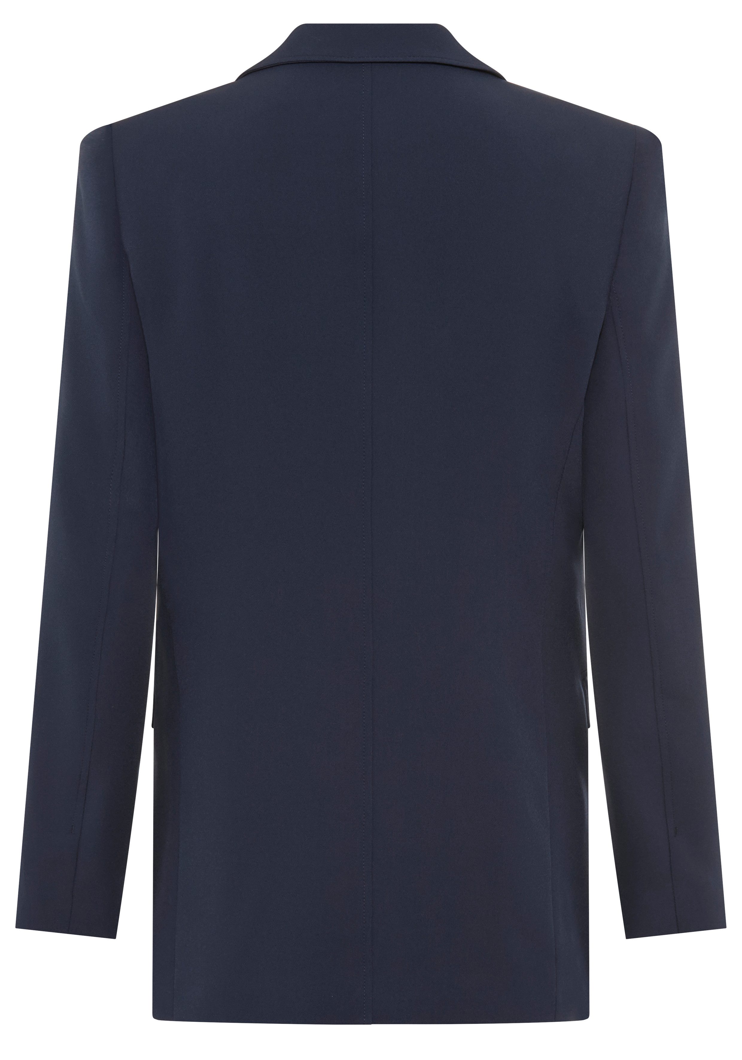 BOSS ORANGE Kurzblazer Jabla Premium Damenmode aus knitterarmem Krepp