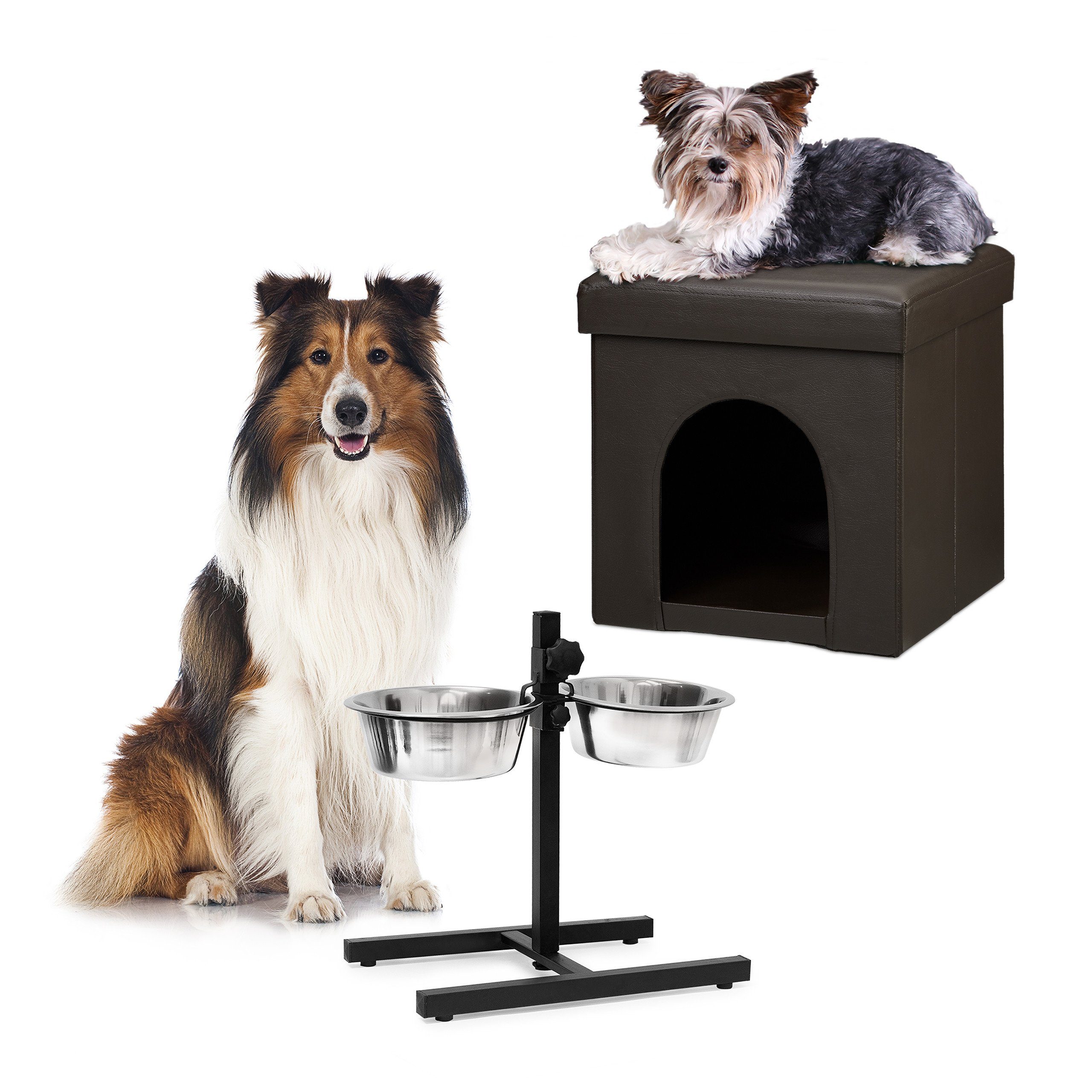 Indoorhütte 2-tlg. Hunde Set