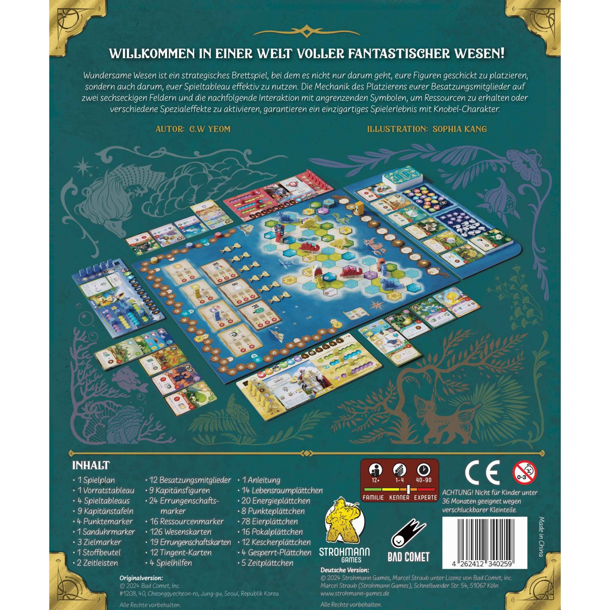 Pegasus Spiel Pegasus Wundersame Wesen, Brettspiel