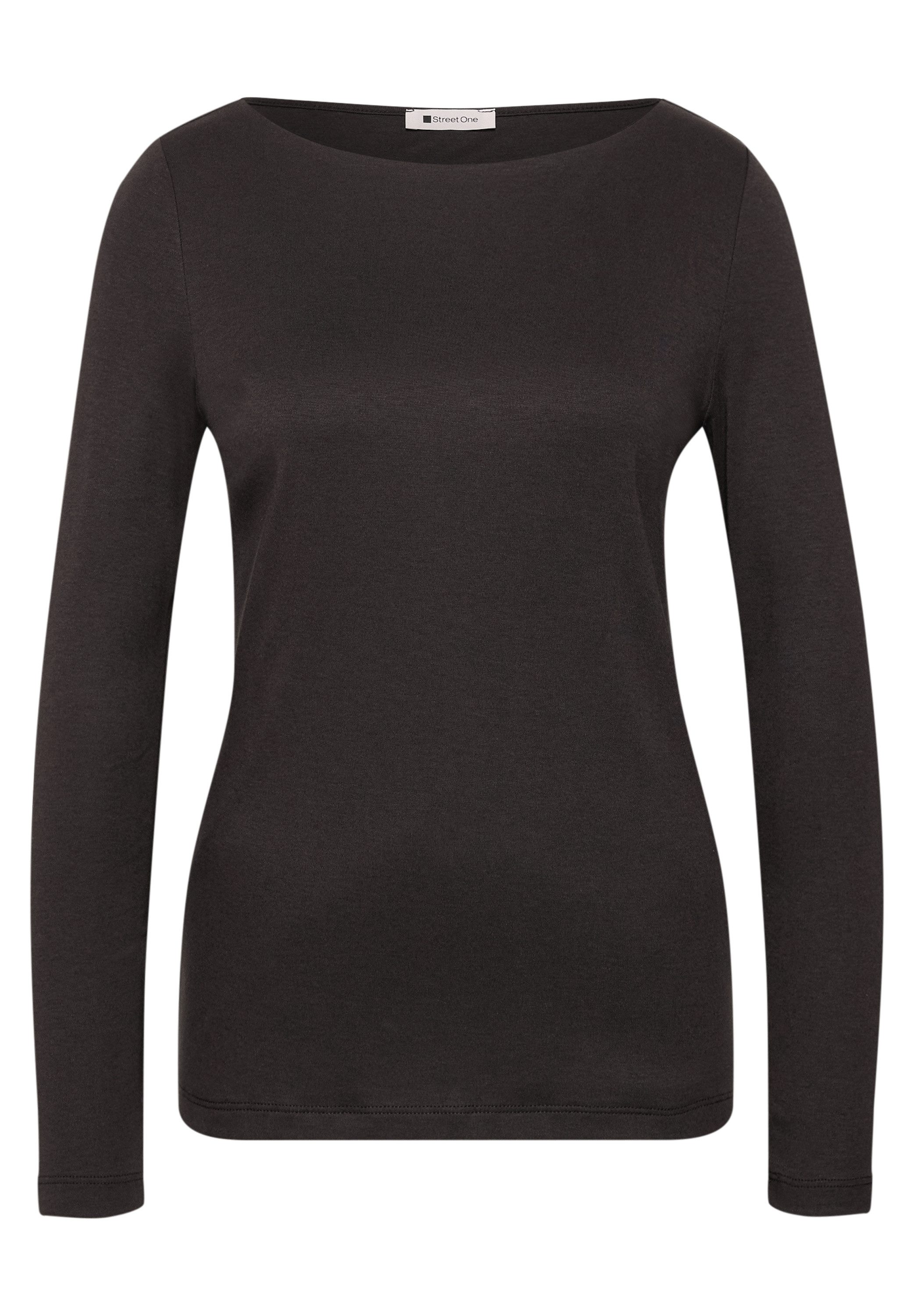 STREET ONE Langarmshirt im soften Baumwoll-Mix – Bild 4 von 5