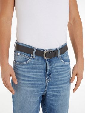 Calvin Klein Jeans Ledergürtel CLASSIC PIN BUCKLE LTHR BELT35MM mit Logoprägung
