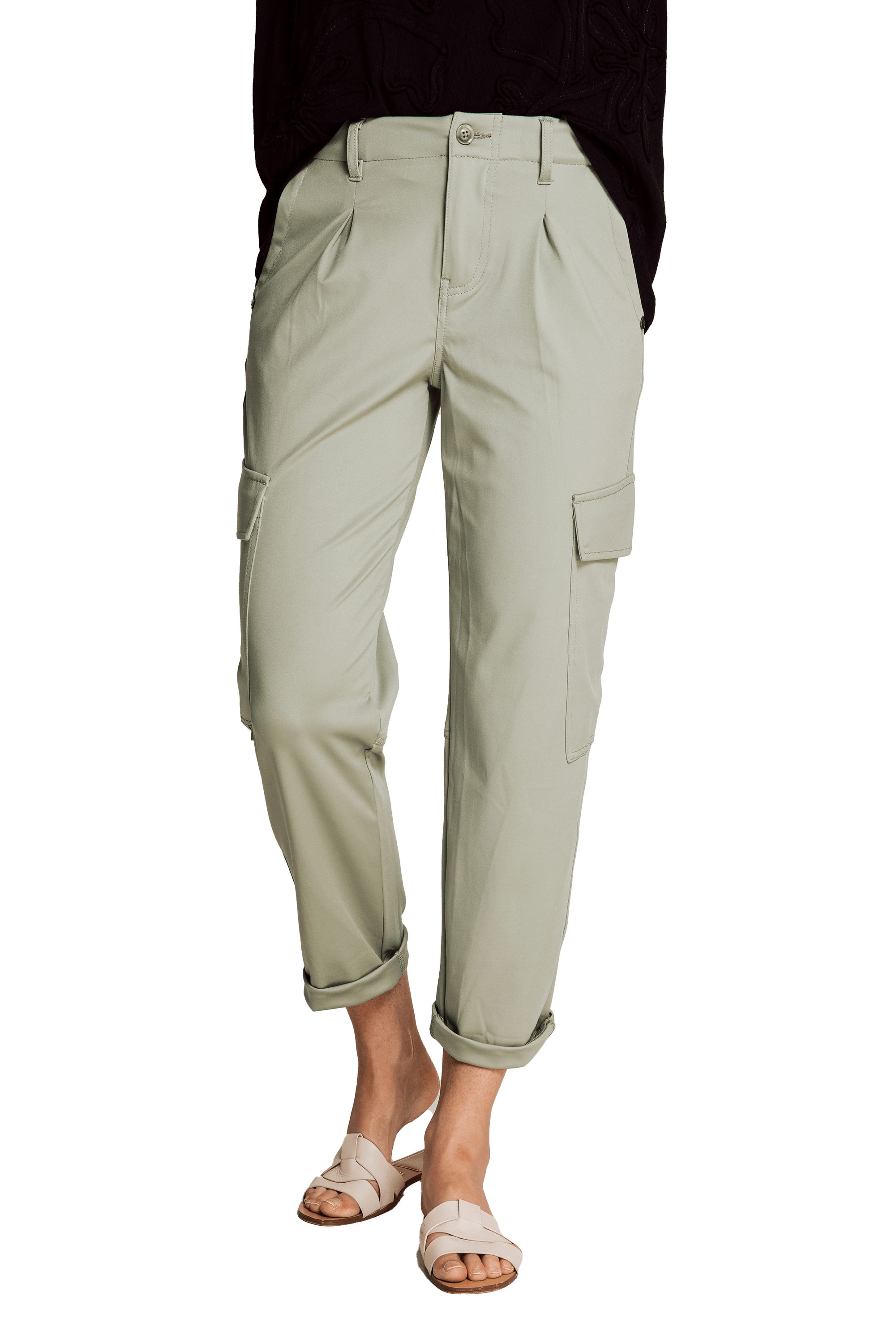 Zhrill Stoffhose Cargohose ZHCALLA Grün (0-tlg) günstig online kaufen