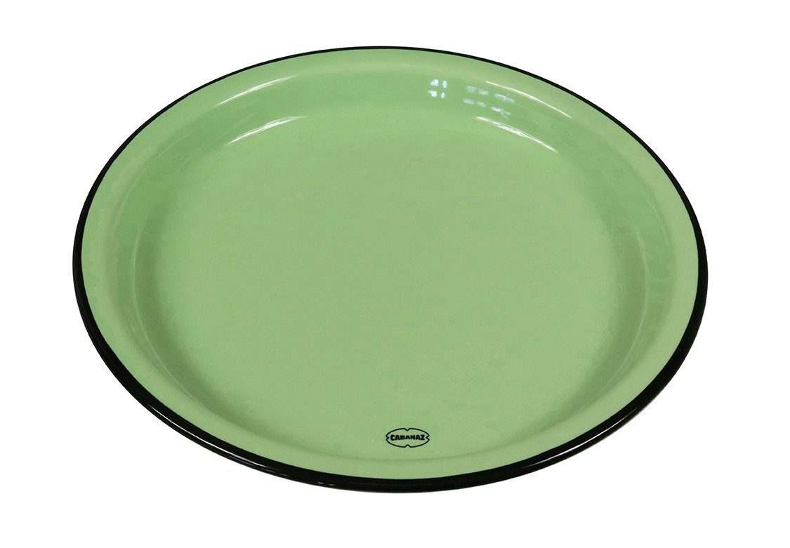 Capventure Teller Teller Kuchenteller Frühstücksteller 22cm Keramik in Emaille-Optik