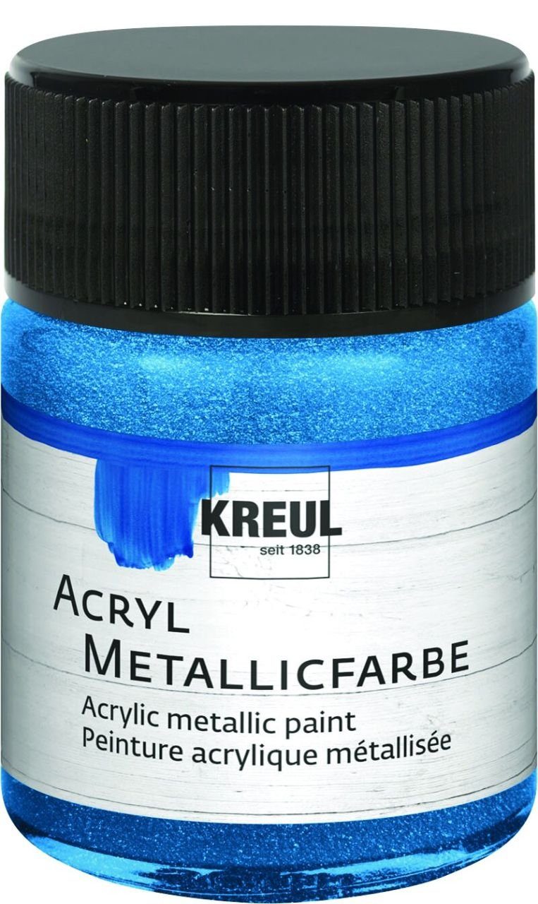 Acryl Metallicfarbe blau 50 Kreul Kreul ml Künstlerstift
