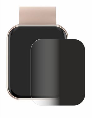 upscreen Blickschutzfolie für Mutoy Smartwatch 1.83", Displayschutzfolie, Blaulichtfilter Privacy Folie Schutzfolie Sichtschutz klar Anti-Spy